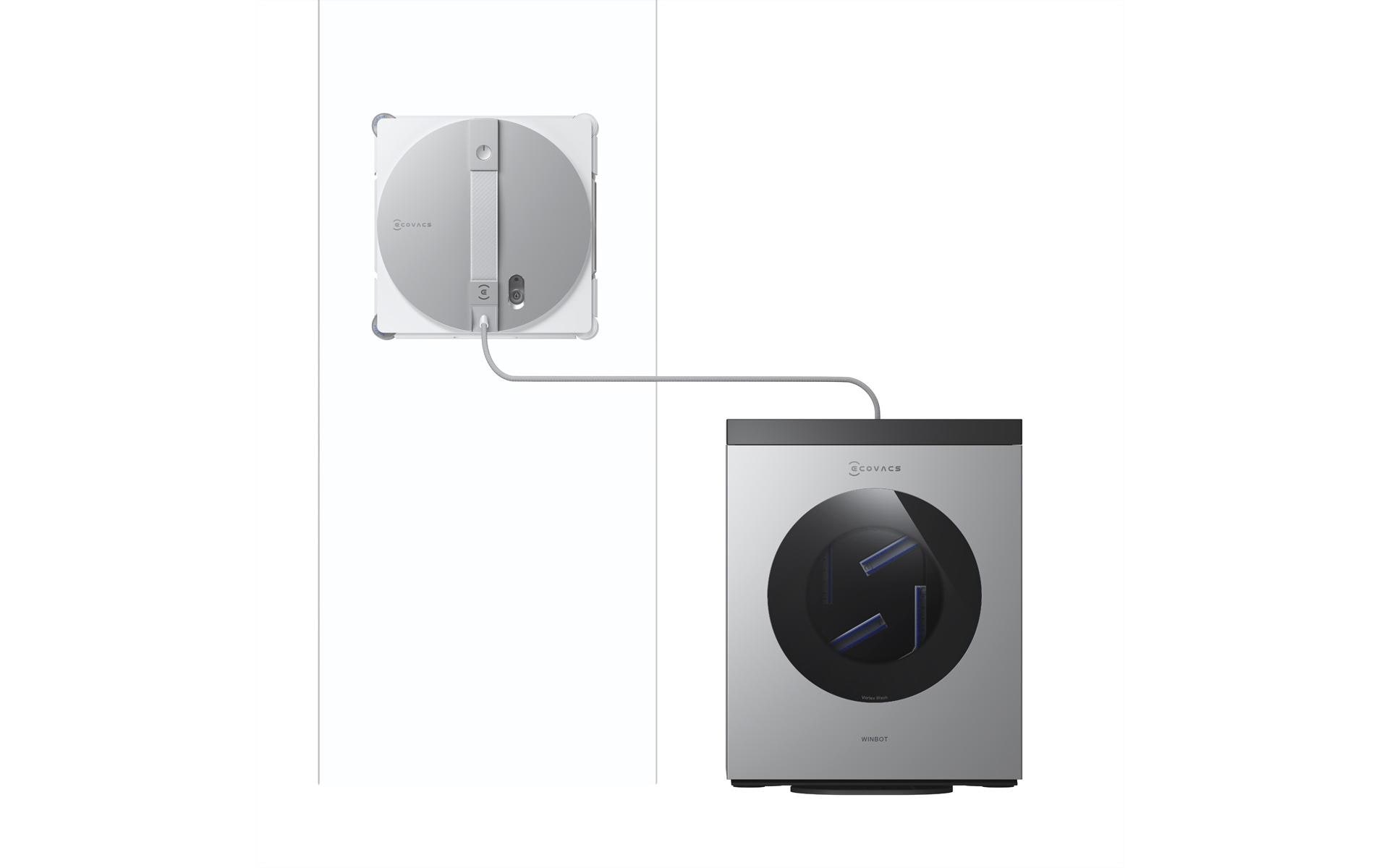 ECOVACS Fensterputzroboter »WINBOT W3 OMNI« Vortex-Reinigungssystem