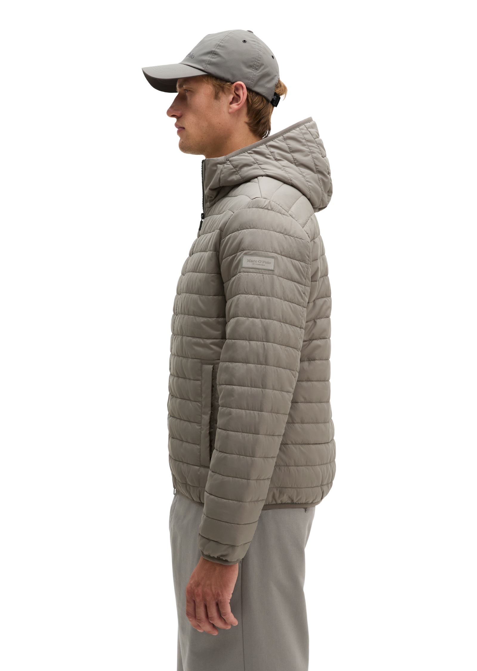 Marc O'Polo Veste matelassée avec capuche avec rembourrage, déperlant