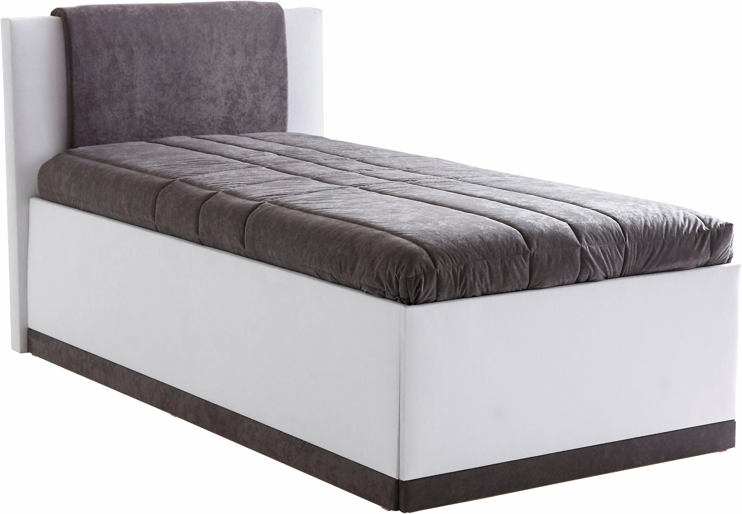 Westfalia Schlafkomfort Lit rembourré mit Bettkasten und Tagesdecke