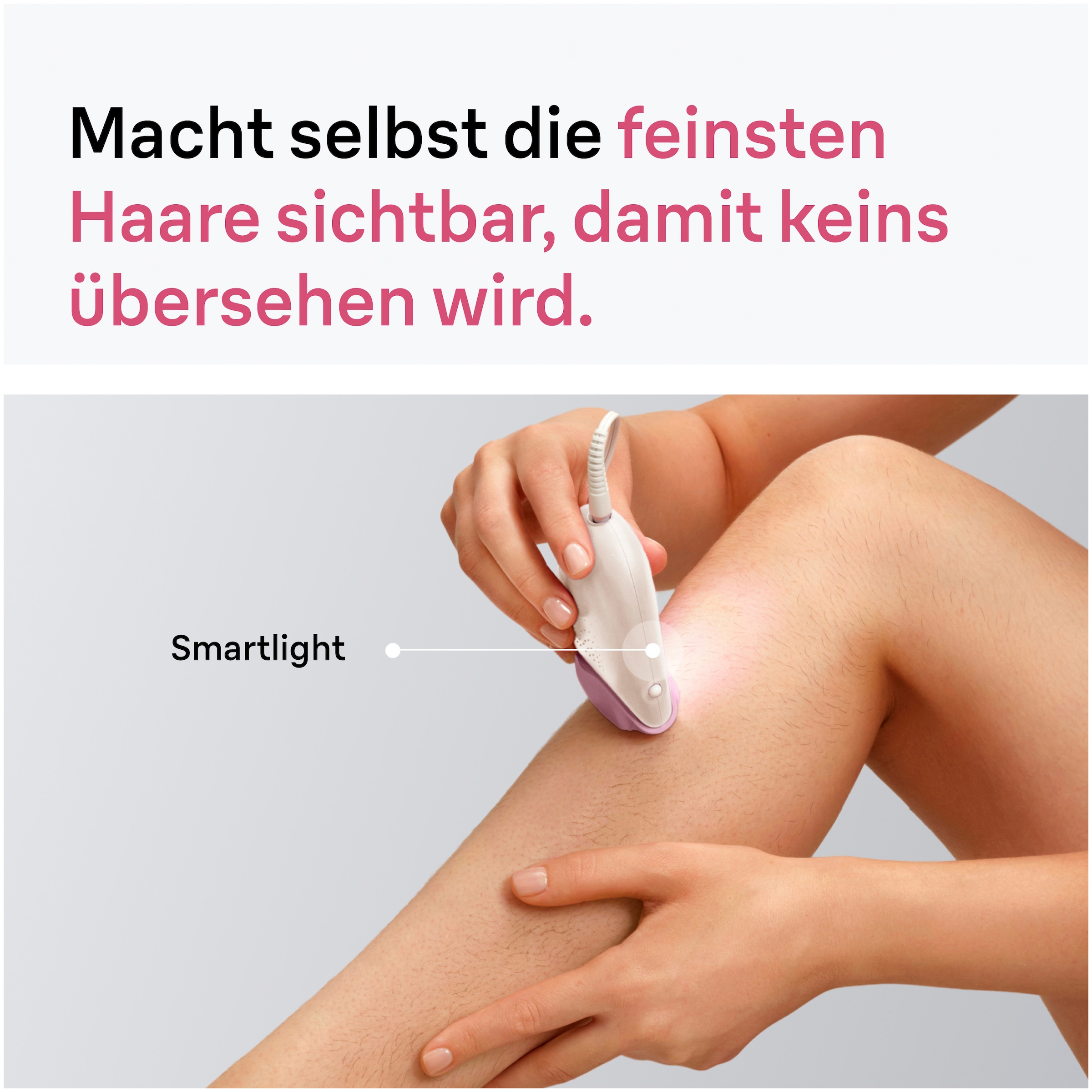 Braun Épilateur »Silk-épil 3 SE3-202« Langanhaltend glatte Haut, Inklusive Bikini-Trimmer, SmartLight