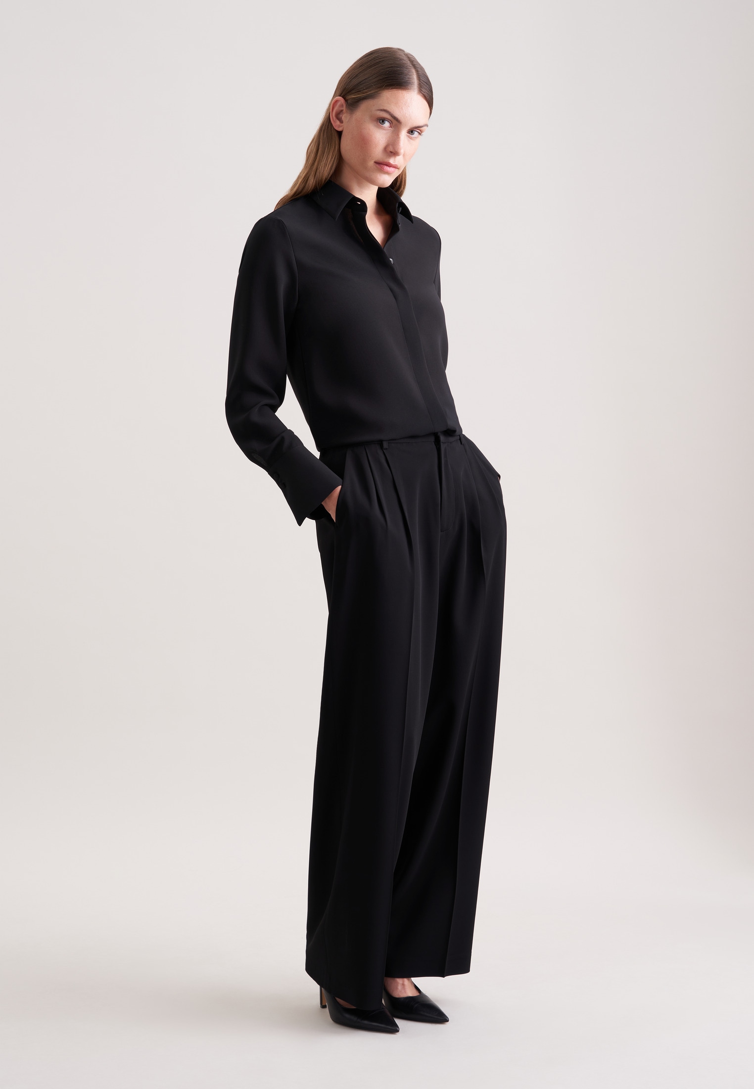 seidensticker Hemdbluse 1/1 Uni