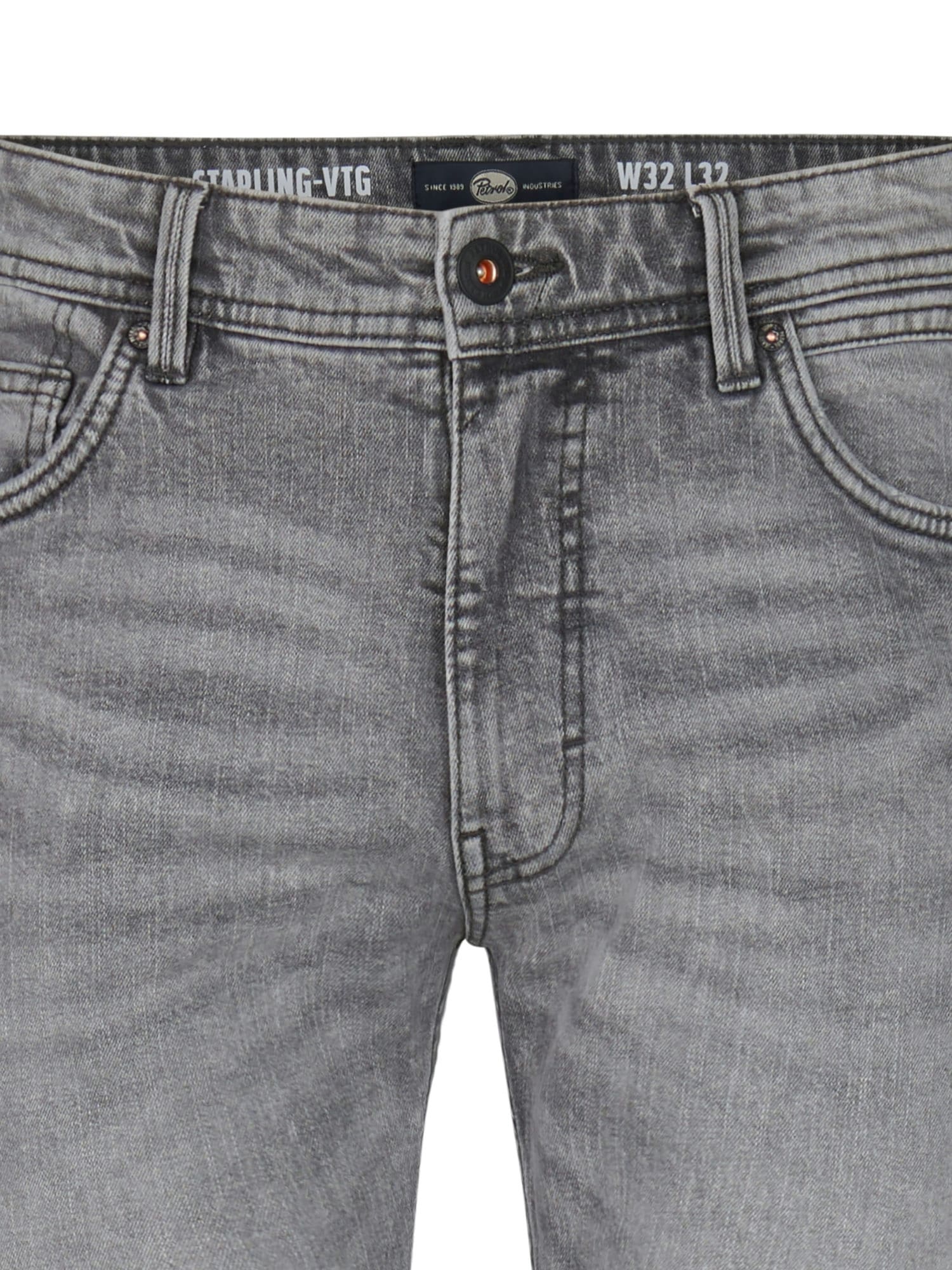 Petrol Industries Straight-Jeans mit optisch 2teiliger Gesässtasche