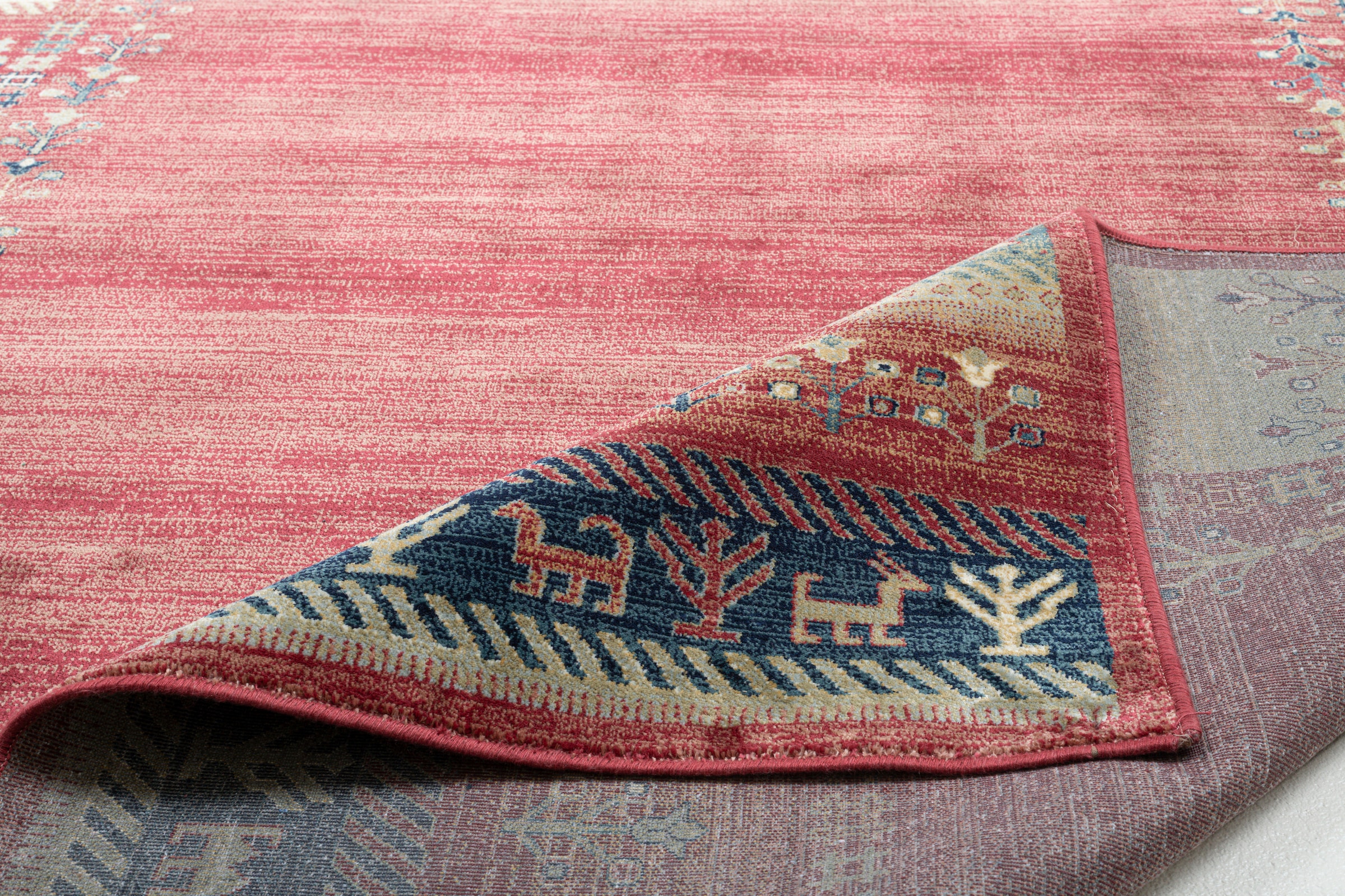 Gino Falcone Teppich »Cherina GF-131« rechteckig 8 mm Höhe Ethno Design, mit Bordüre, leichter Glanz, 100 % Viskose, Wohnzimmer