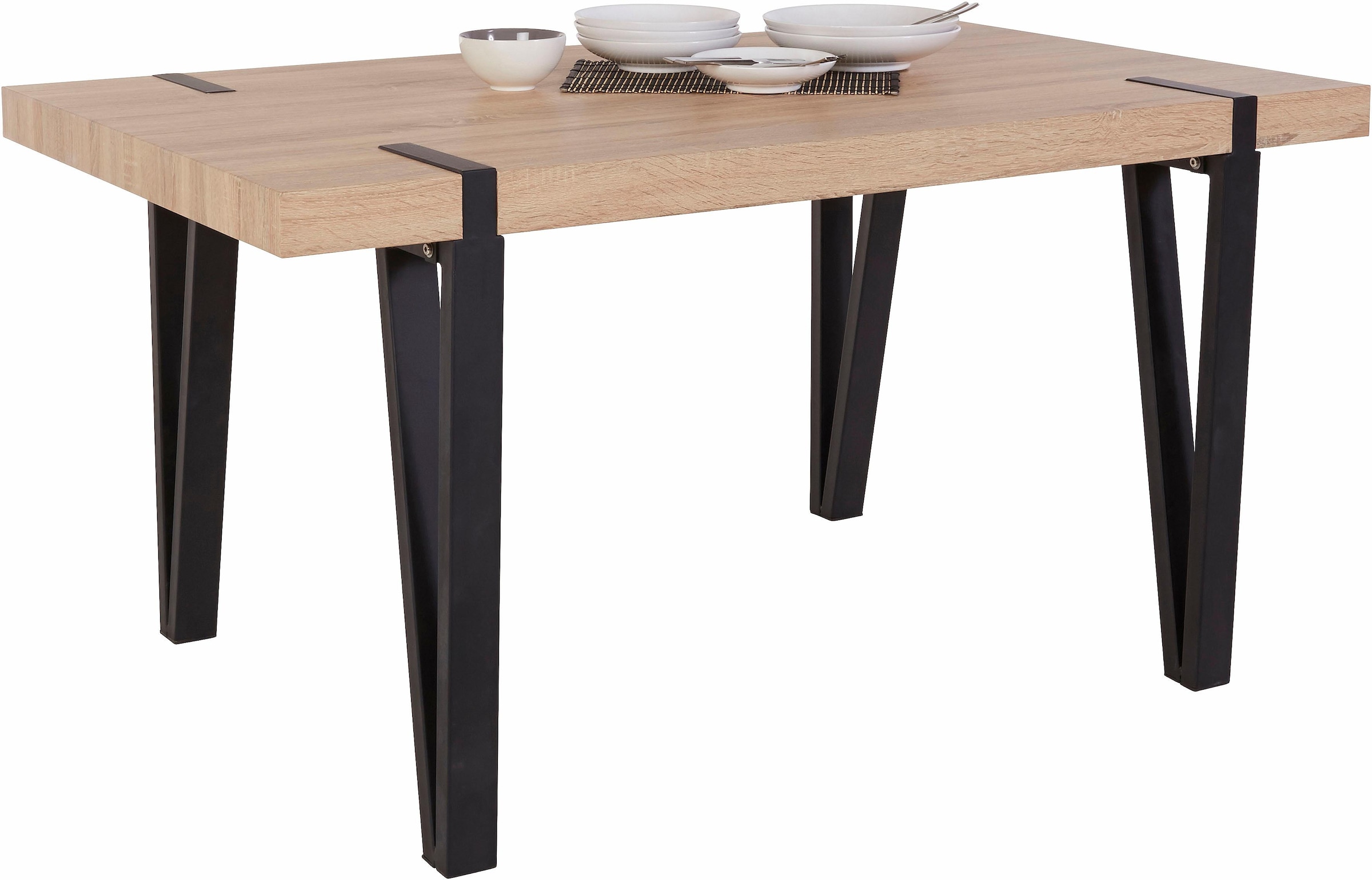 GOODproduct Table de salle à manger »Sanchez« Breite 150 cm