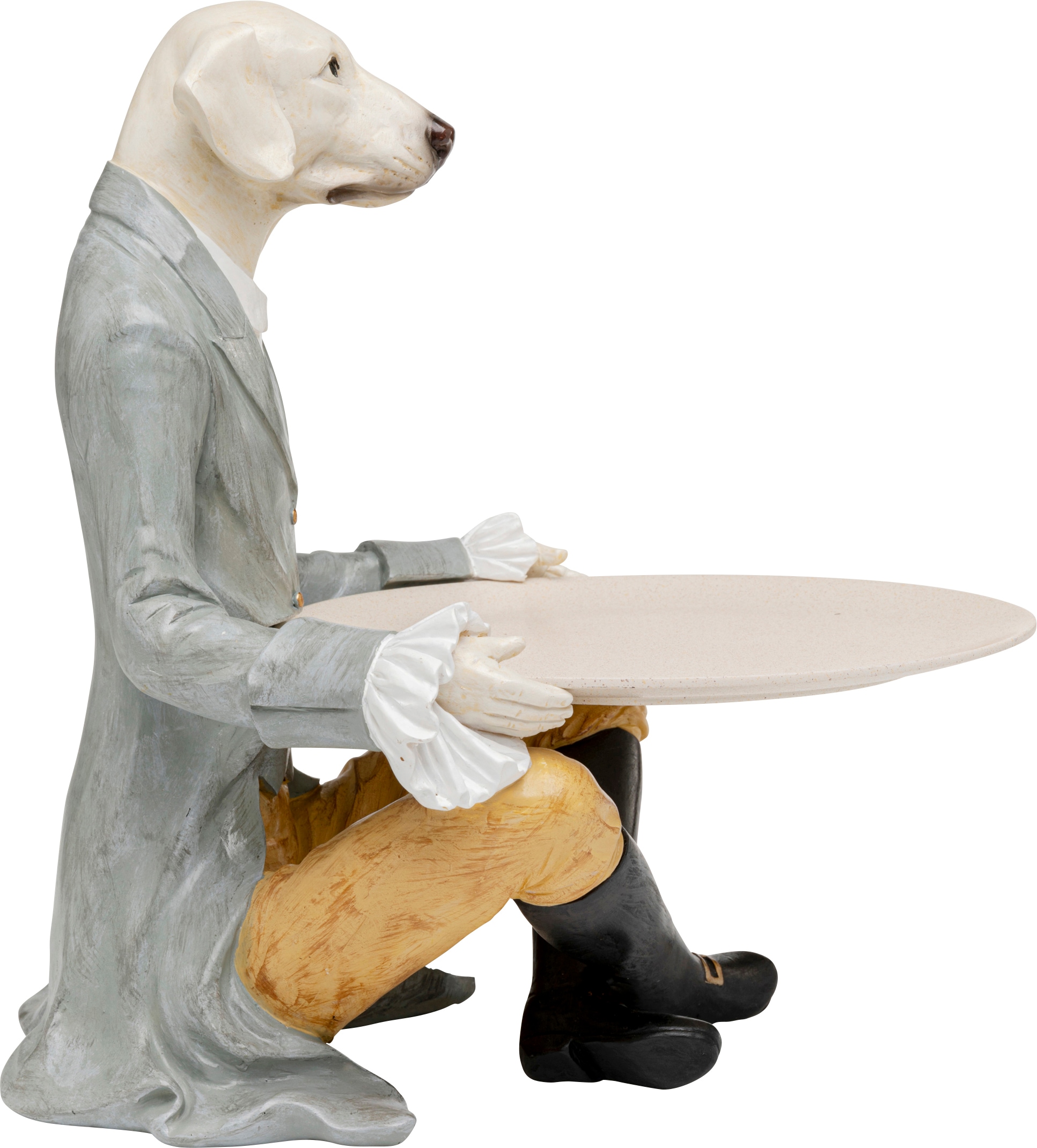 Kare Design Dekofigur »Gentleman Dog Tray« verschiedene Grössen