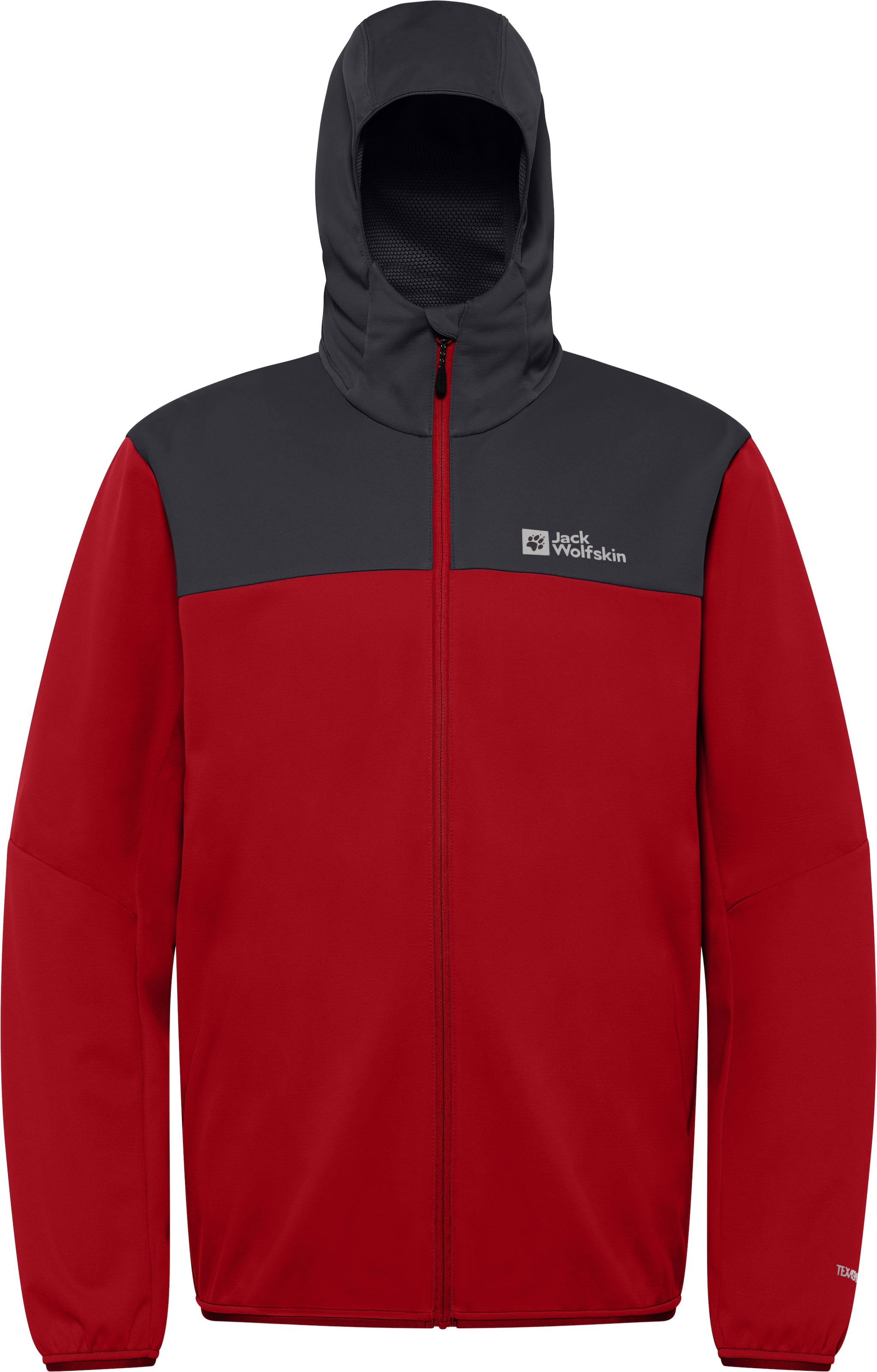 Jack Wolfskin Veste softshell »FELDBERG HOODY M« mit Kapuze