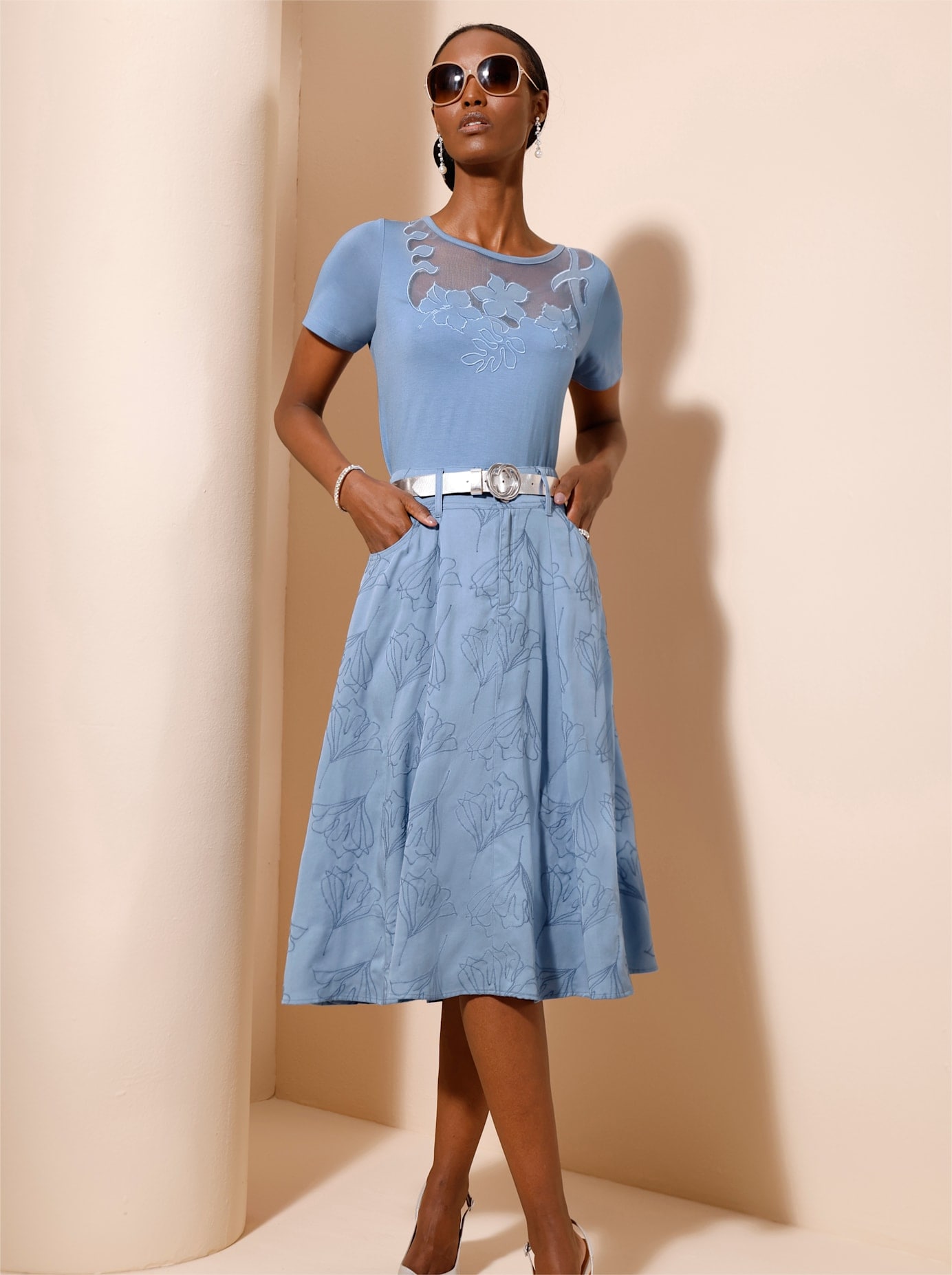 creation L Jupe en jean