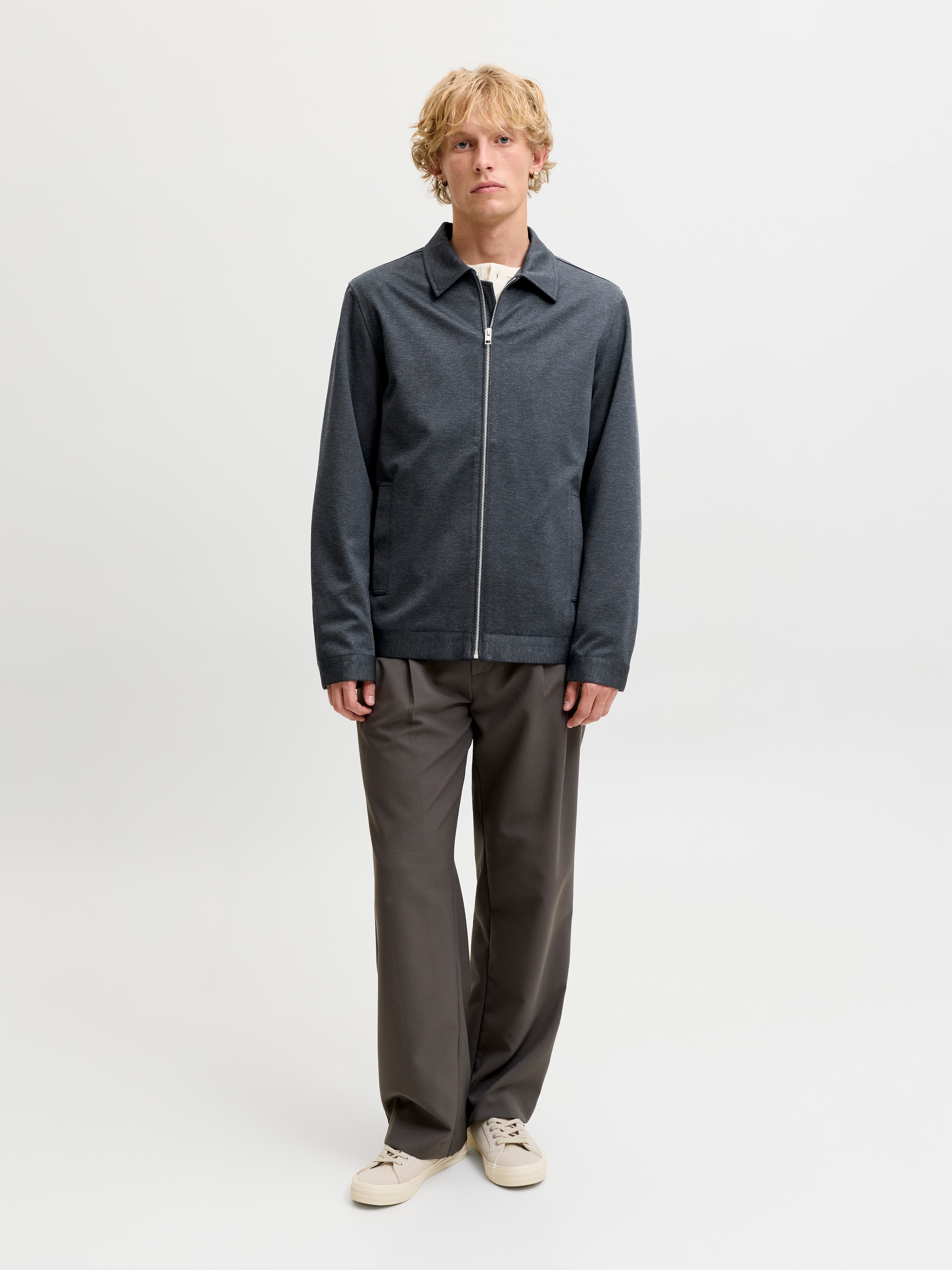 Jack & Jones Veste en jersey »JPRMARTIN JERSEY HYBRID BLAZER SN« Mélange de matières, coupe slim