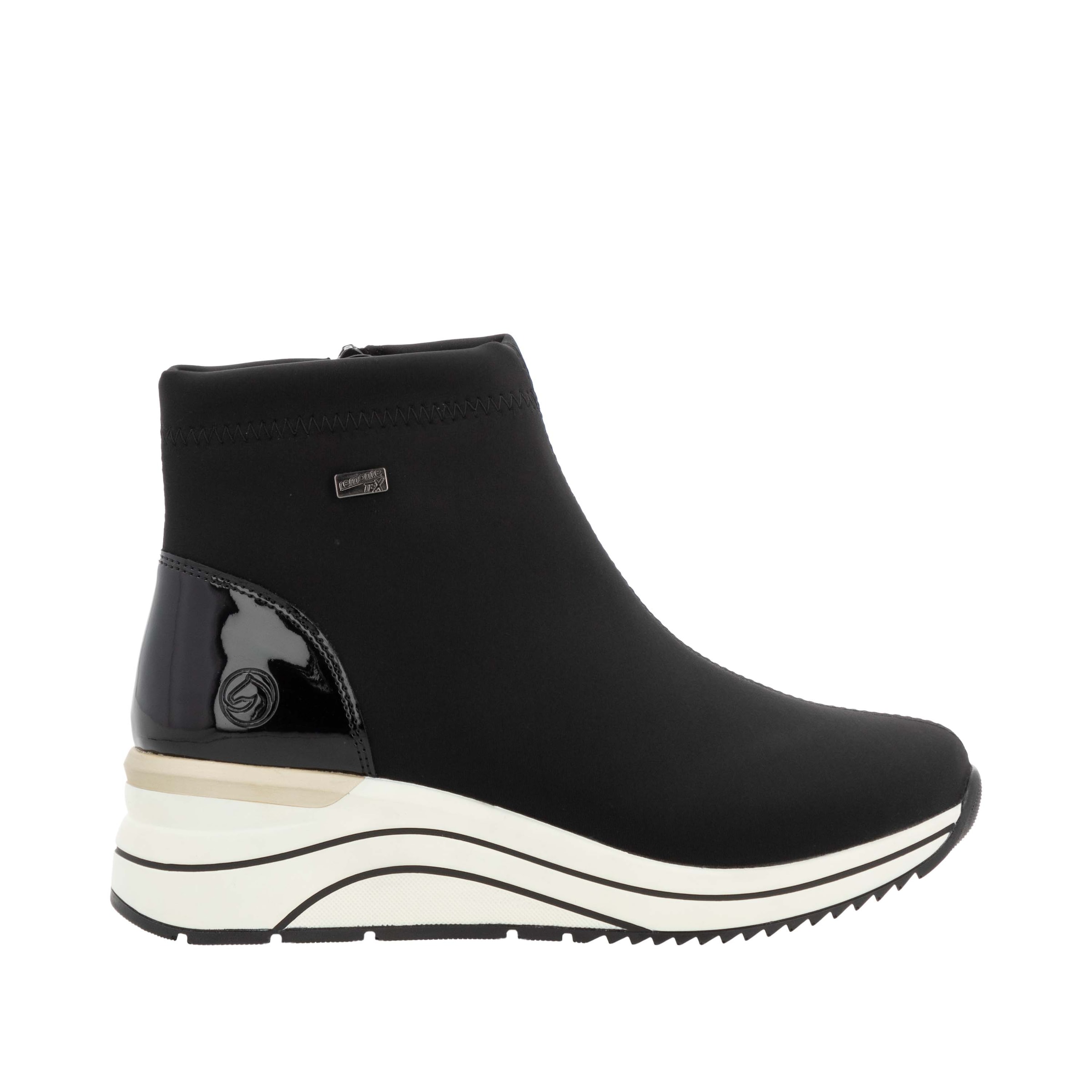 Remonte Keilsneaker  Plateauboots, High Top Stiefelette mit wasserabweisender TEX-Membran
