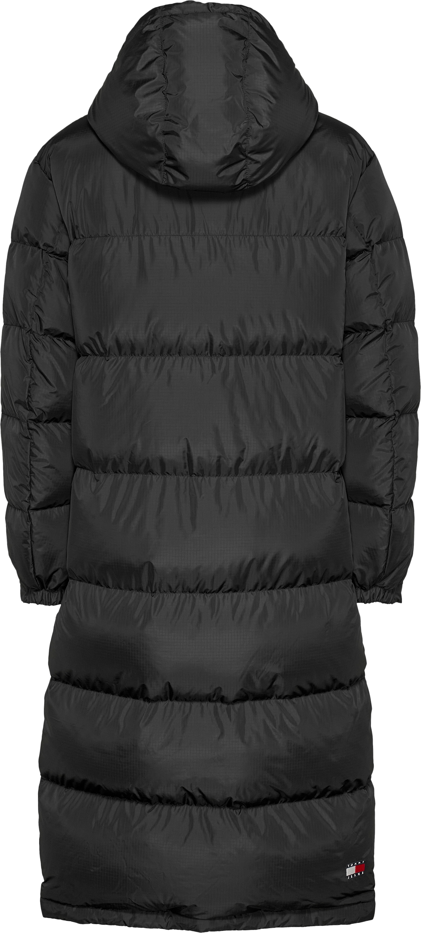 Tommy Jeans Manteau matelassé »TJW ALASKA LONG PUFFER EXT« avec fentes latérales et fermeture à pression