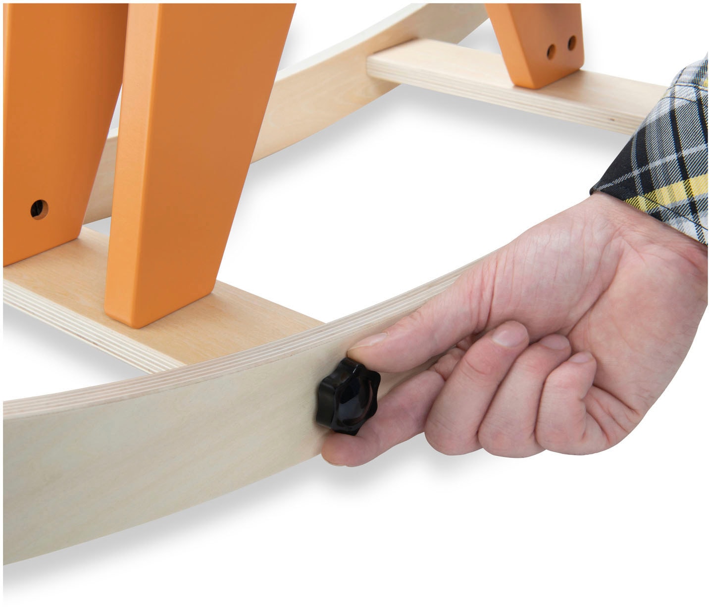 Hauck Animal à bascule »Rock N Swing Fuchs« FSC® - schützt Wald