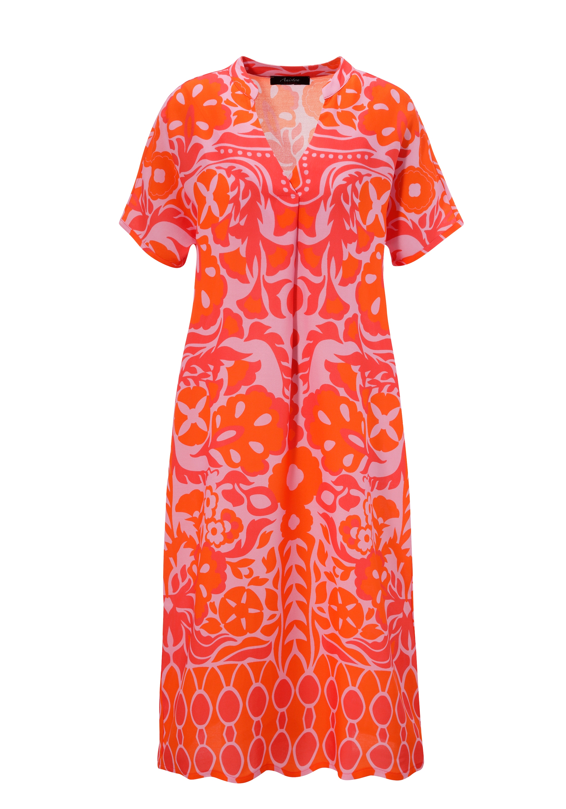 Aniston CASUAL Robe d'été mit extravagantem, grafischen Druck