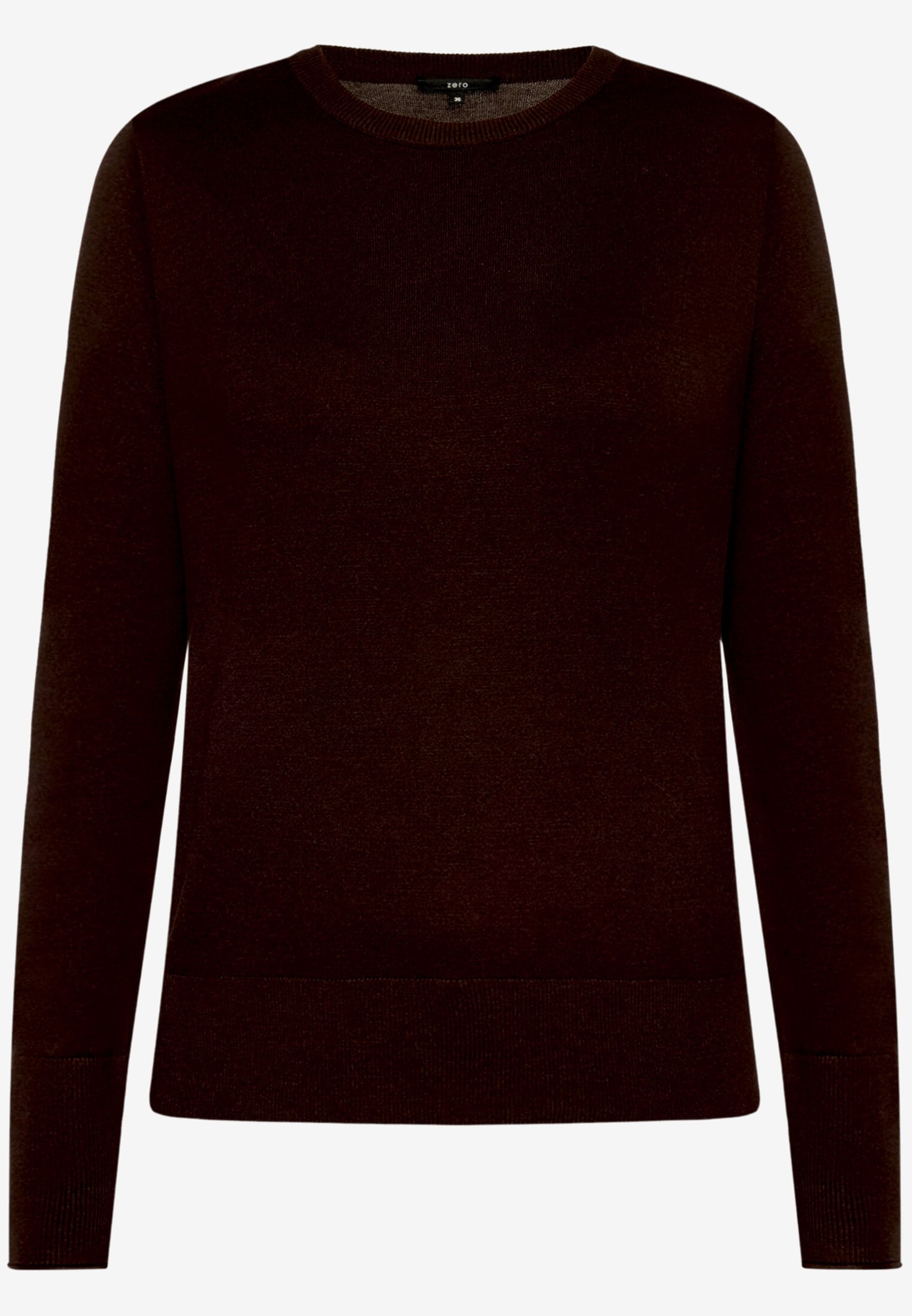 Zero Pull en tricot avec encolure ronde / viscose