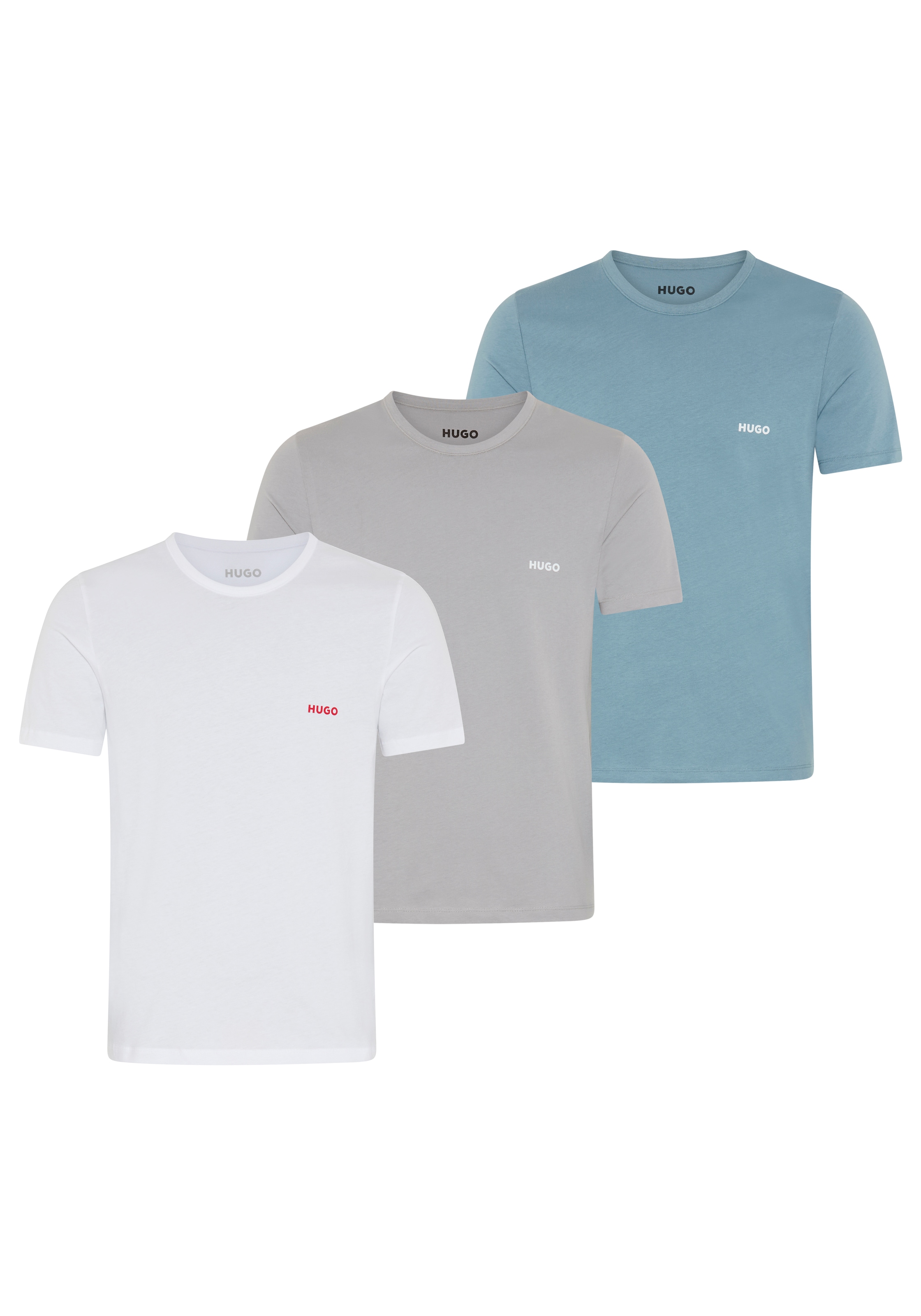 HUGO Underwear T-Shirt »RN TRIPL« Packung, 3 tlg. mit Rundhalsausschnitt