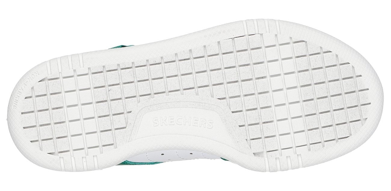 Skechers Sneaker »QUICK STREET«  , Retro Sneaker mit Klettverschluss, Grössenschablone zum Download