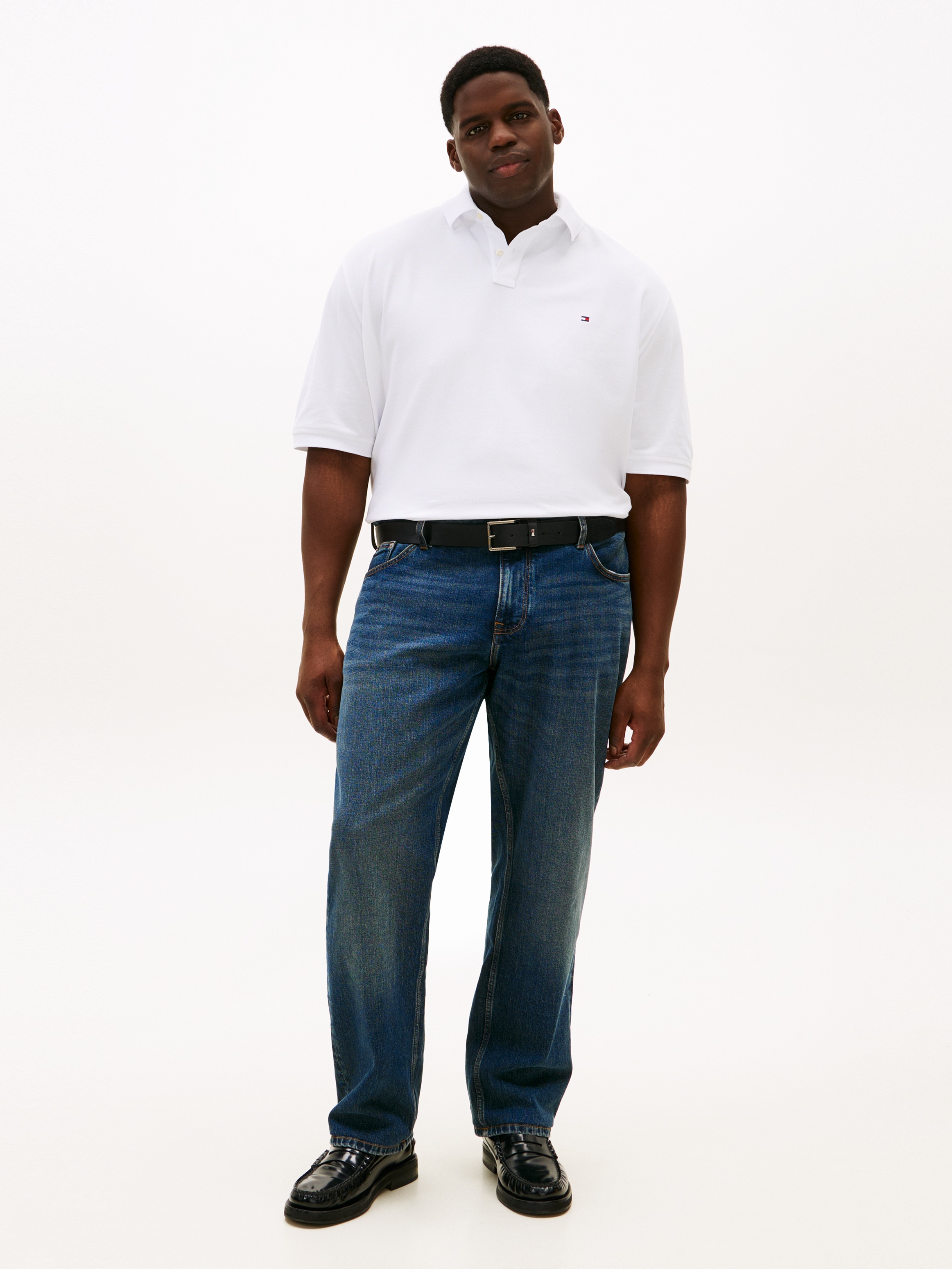 Tommy Hilfiger Big & Tall Polo »Plus 1985« Grosse Grössen, Pique, regular fit