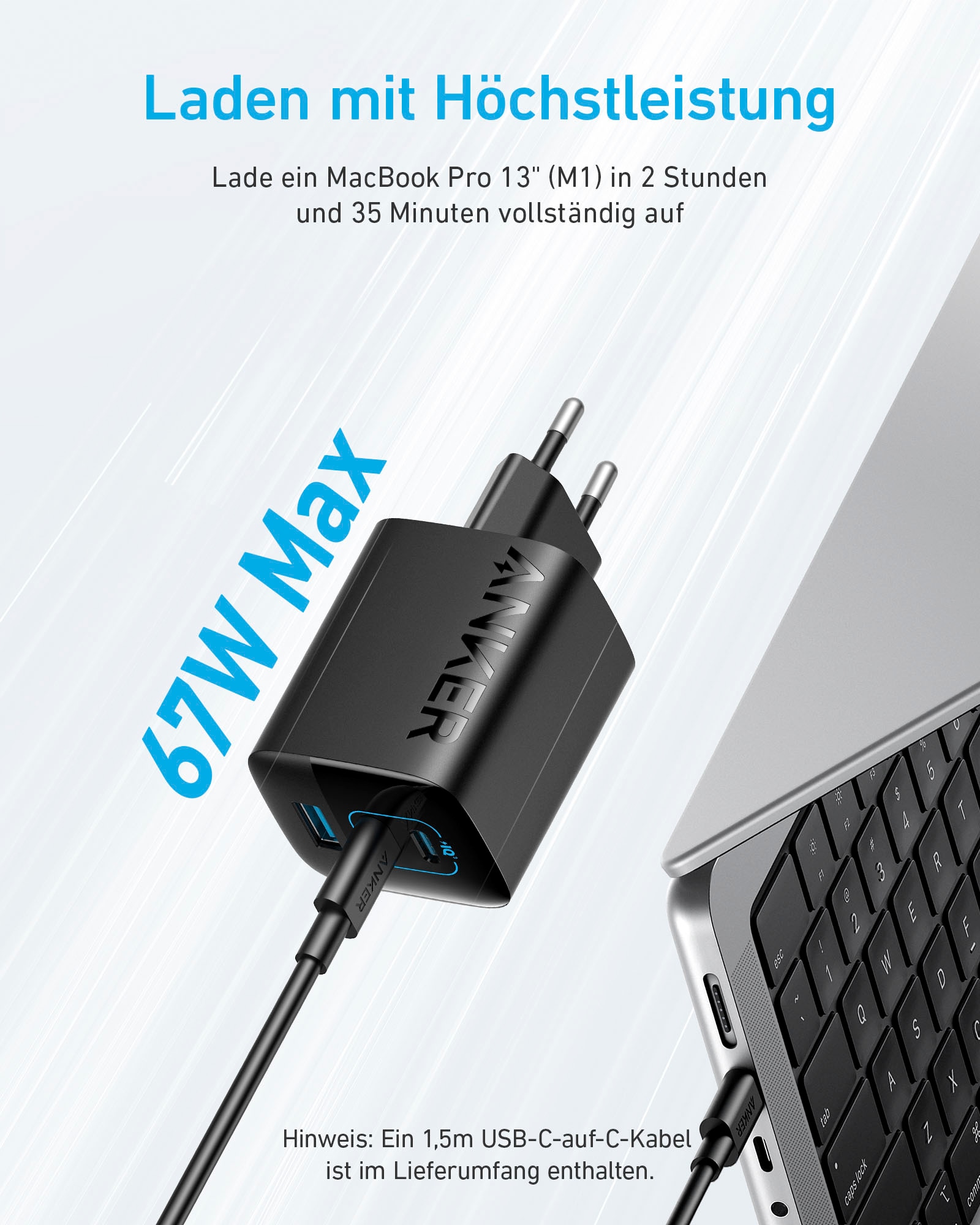 Anker Chargeur USB »336 (67W)«