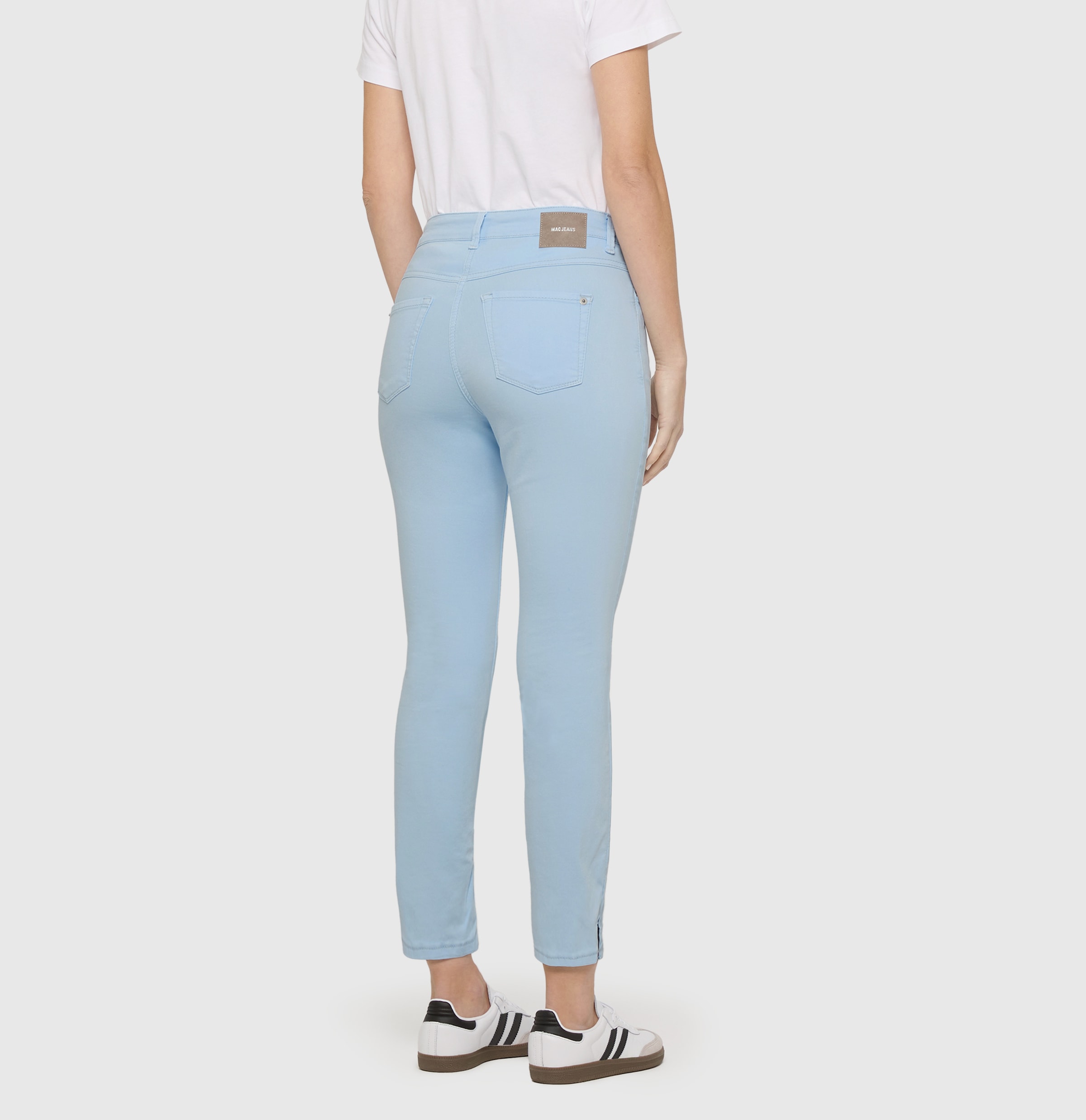 MAC Jeans 7/8 »Dream Summer« raccourci avec fente à l'ourlet