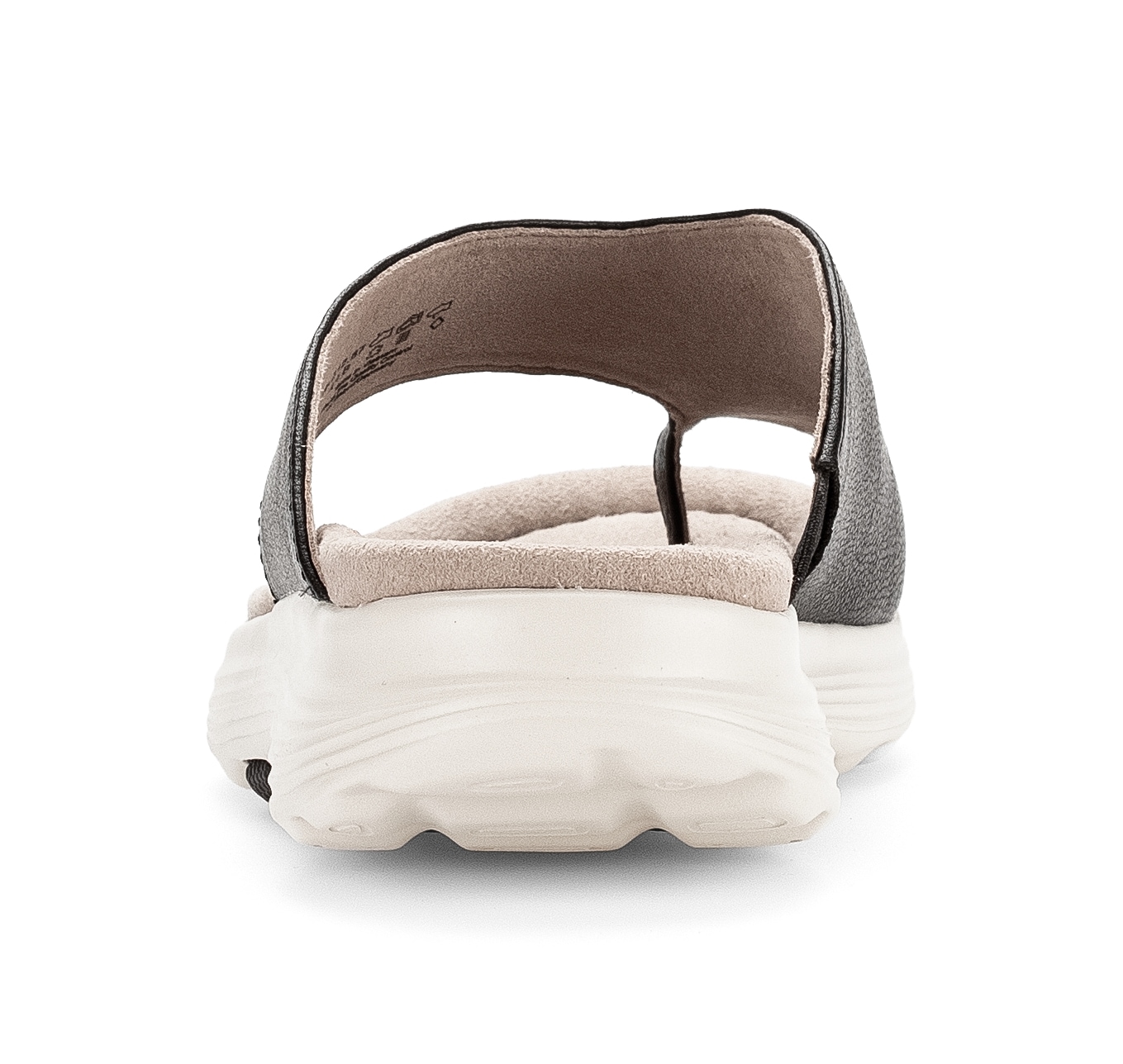 Gabor Dianette  Tongs, chaussure d'été avec lanière d'orteil souple, largeur G