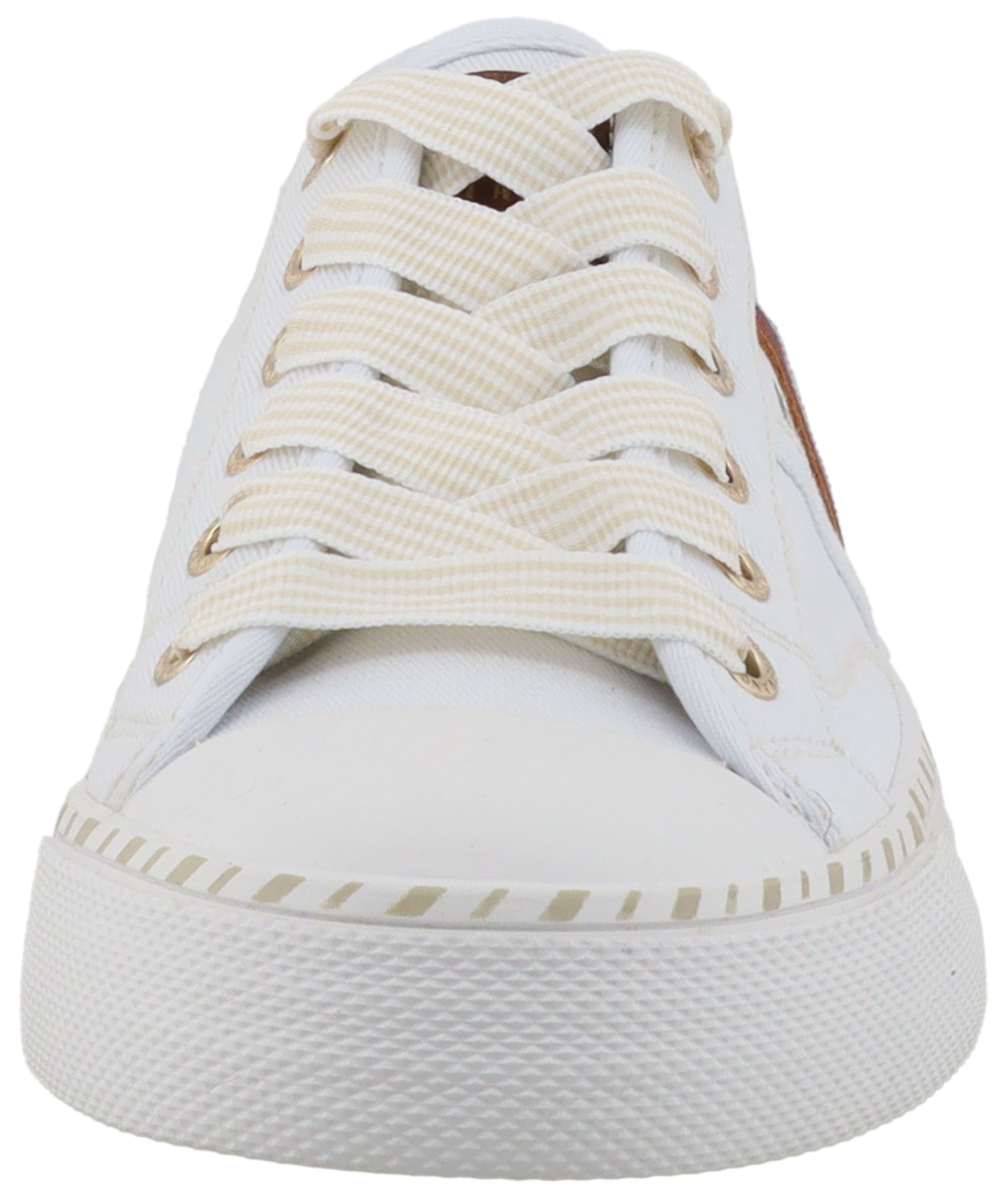 Mustang Shoes Baskets slip-on »Magdalena«  Mocassin, chaussure basse avec garniture contrastée et inscriptions logo