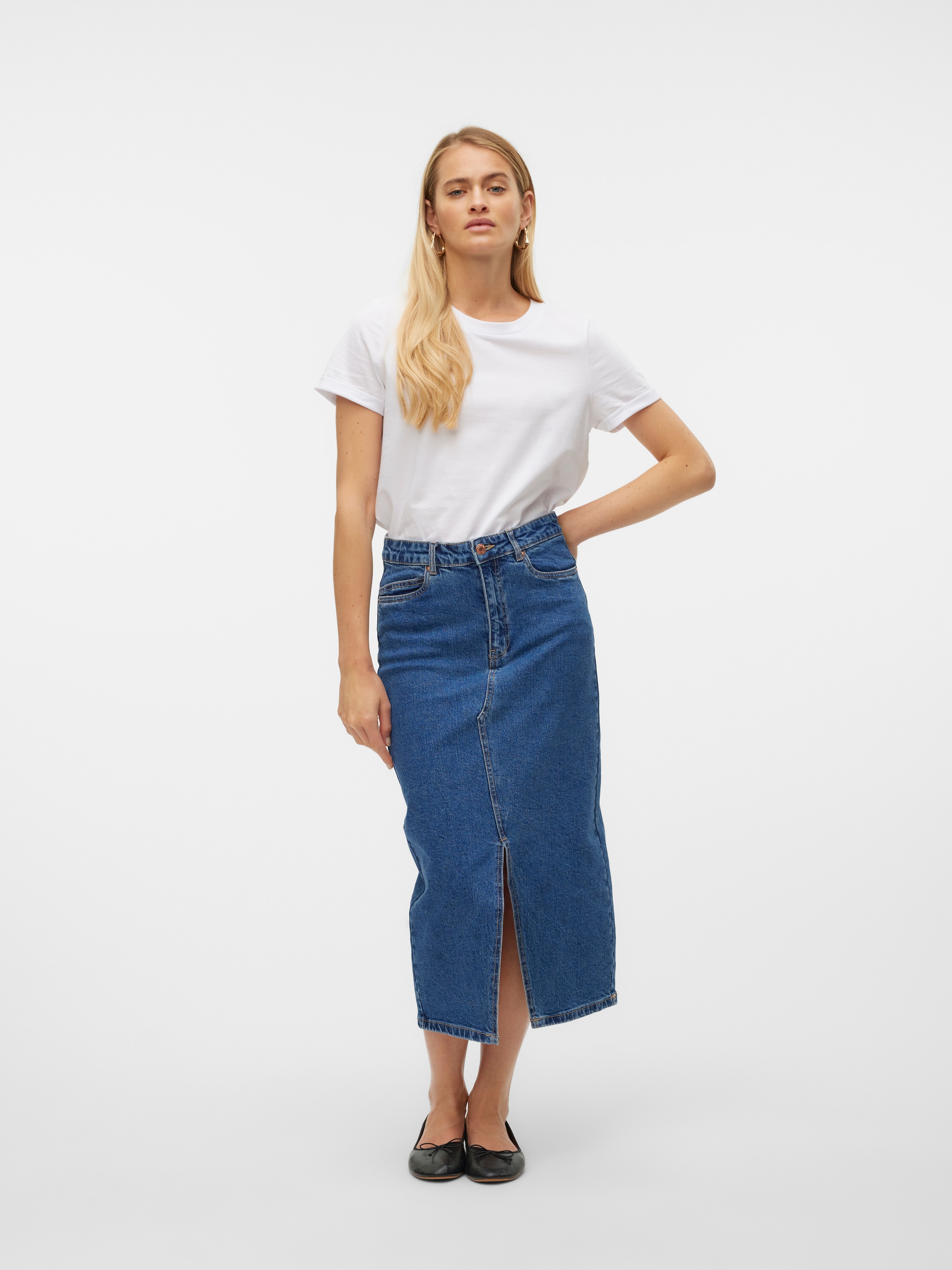 Vero Moda Rundhalsshirt »VMPAULA«