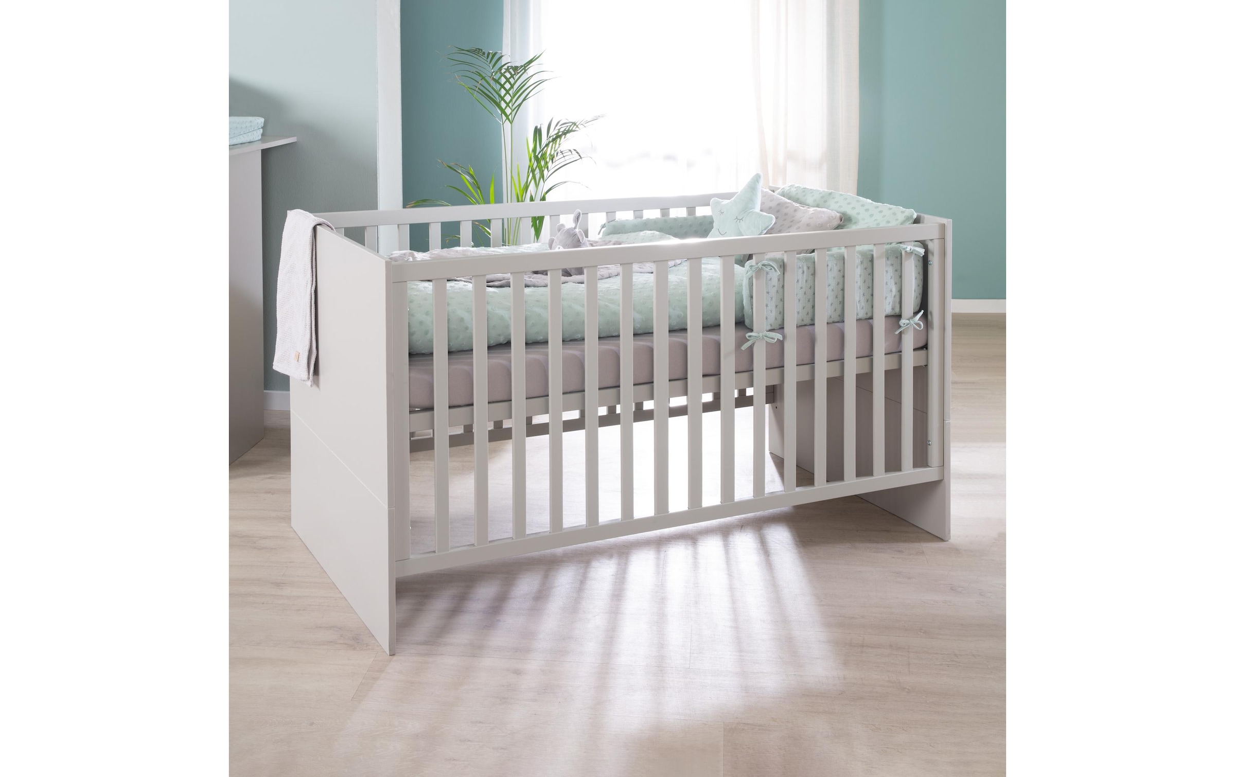 roba® Lit d'enfant »roba Kombi-Kinderbett Holz 70 x 140 cm«