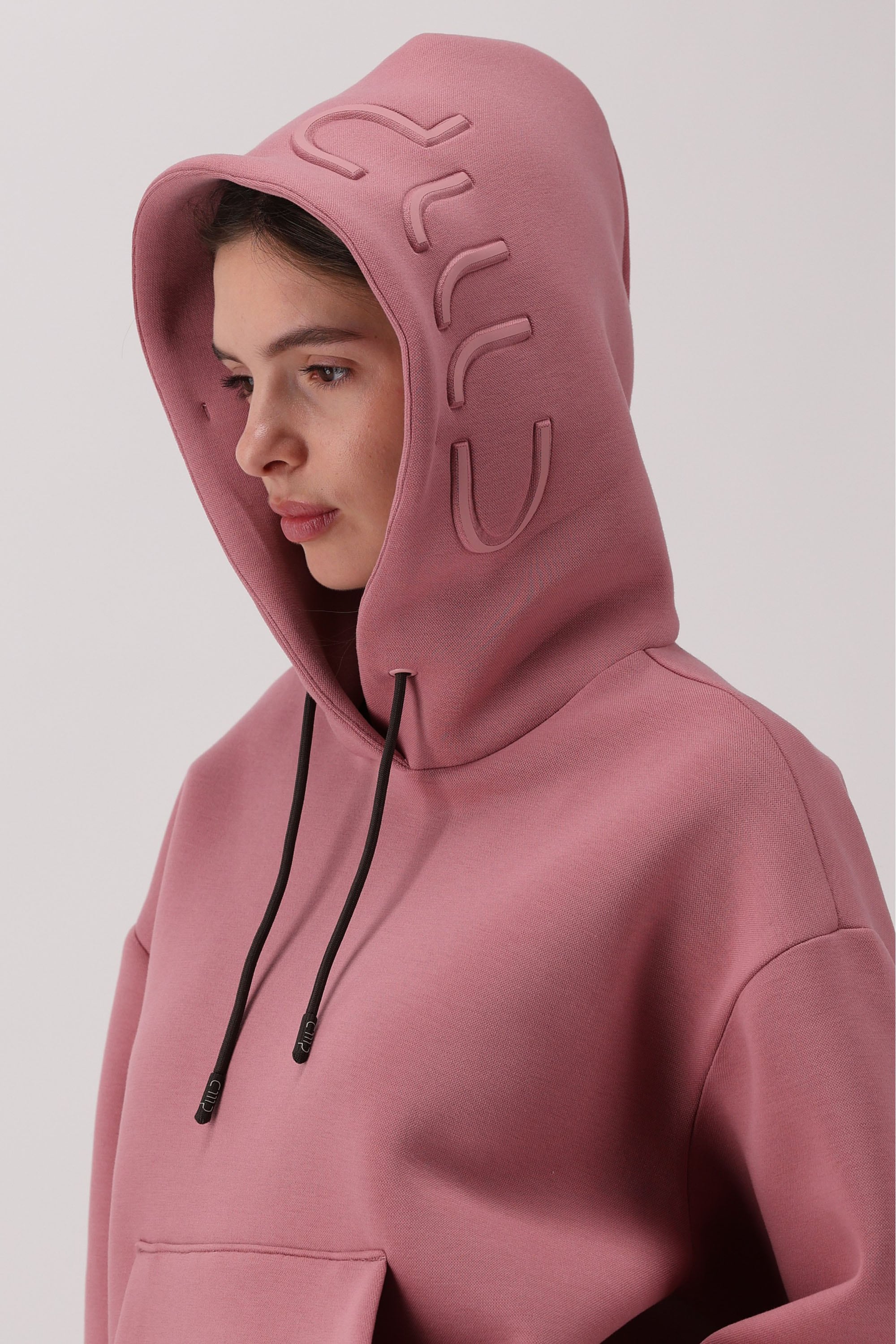 CMP Kapuzenpullover »WOMAN SWEAT FIX HOOD« Oversize-Schnitt, Kängurutasche, Elastisches Gewebe