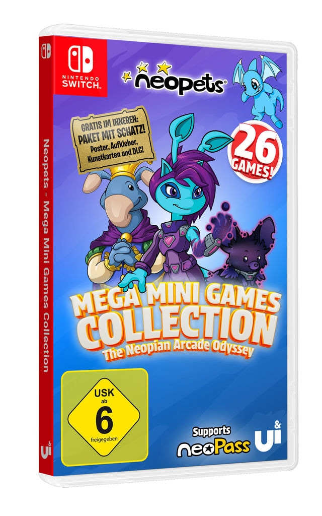 U&I Entertainment Logiciel de jeu »Neopets - Mega Mini Games Collection D1 Edition« Nintendo Switch
