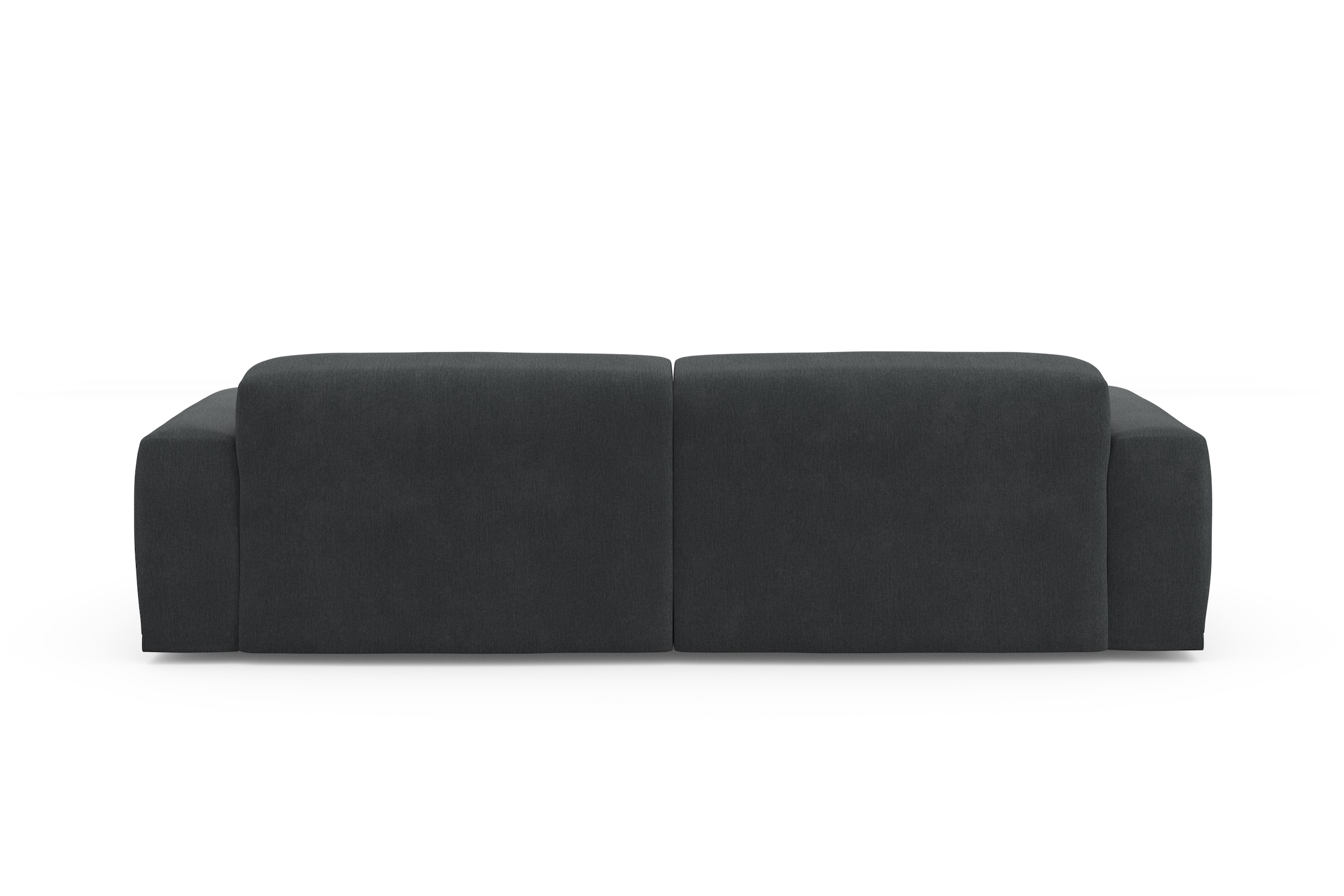 TRENDMANUFAKTUR Canapé d'angle »Braga, mit hochwertigem Kaltschaum, L-Form , Japandi-Design« Canapé moderne, sofa avec grand confort d’assise, 255/72/160 cm (L/H/P)