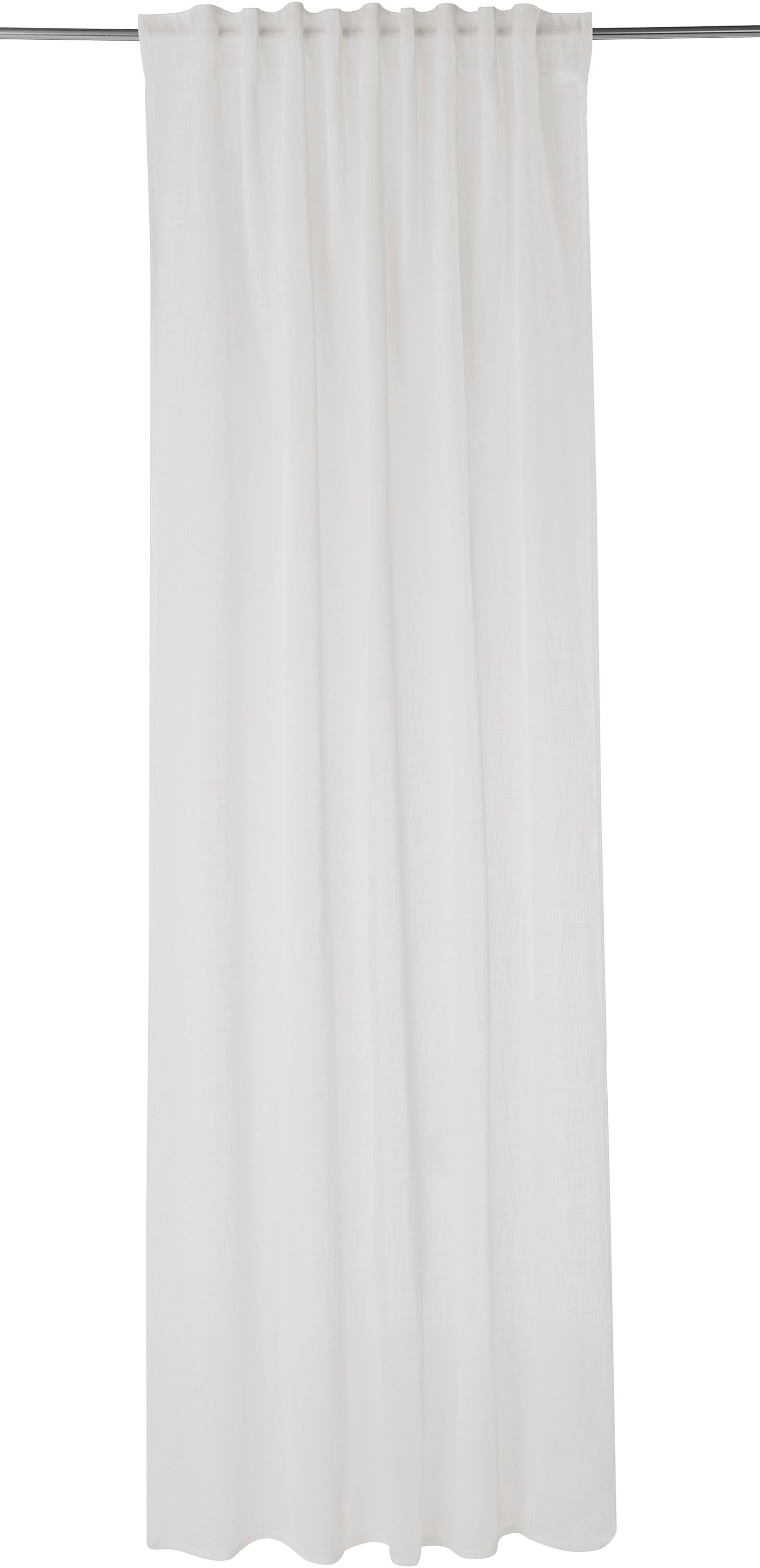 Home affaire Collection Rideau »Linsdorf« Bande multifonctionnelle 1 cuis tlg. Leinenstruktur, halbtransparent