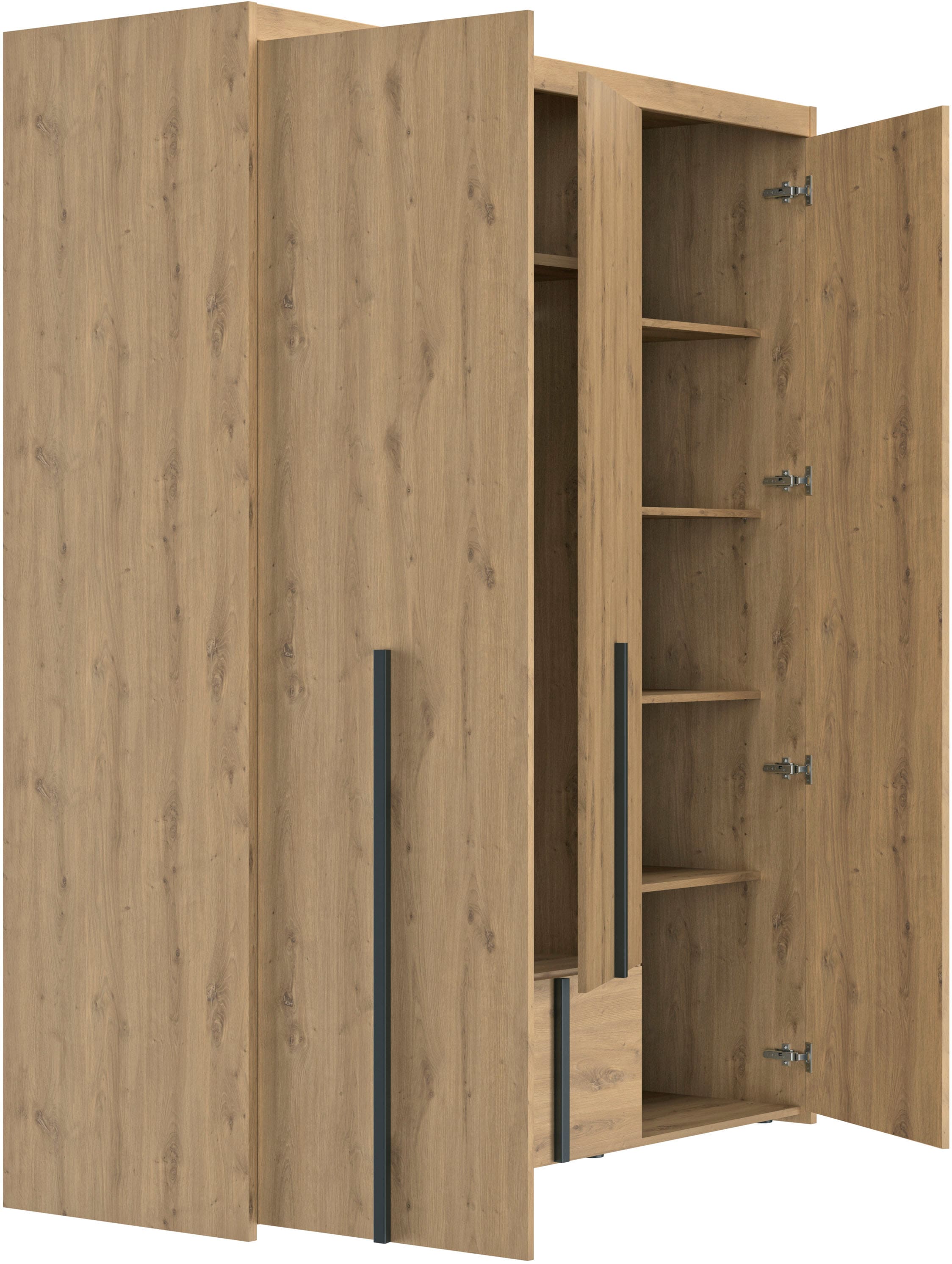 Gami Kleiderschrank »TREVOR« 1 Stk. tlg. Praktischer Stauraum mit grosser Kapazität