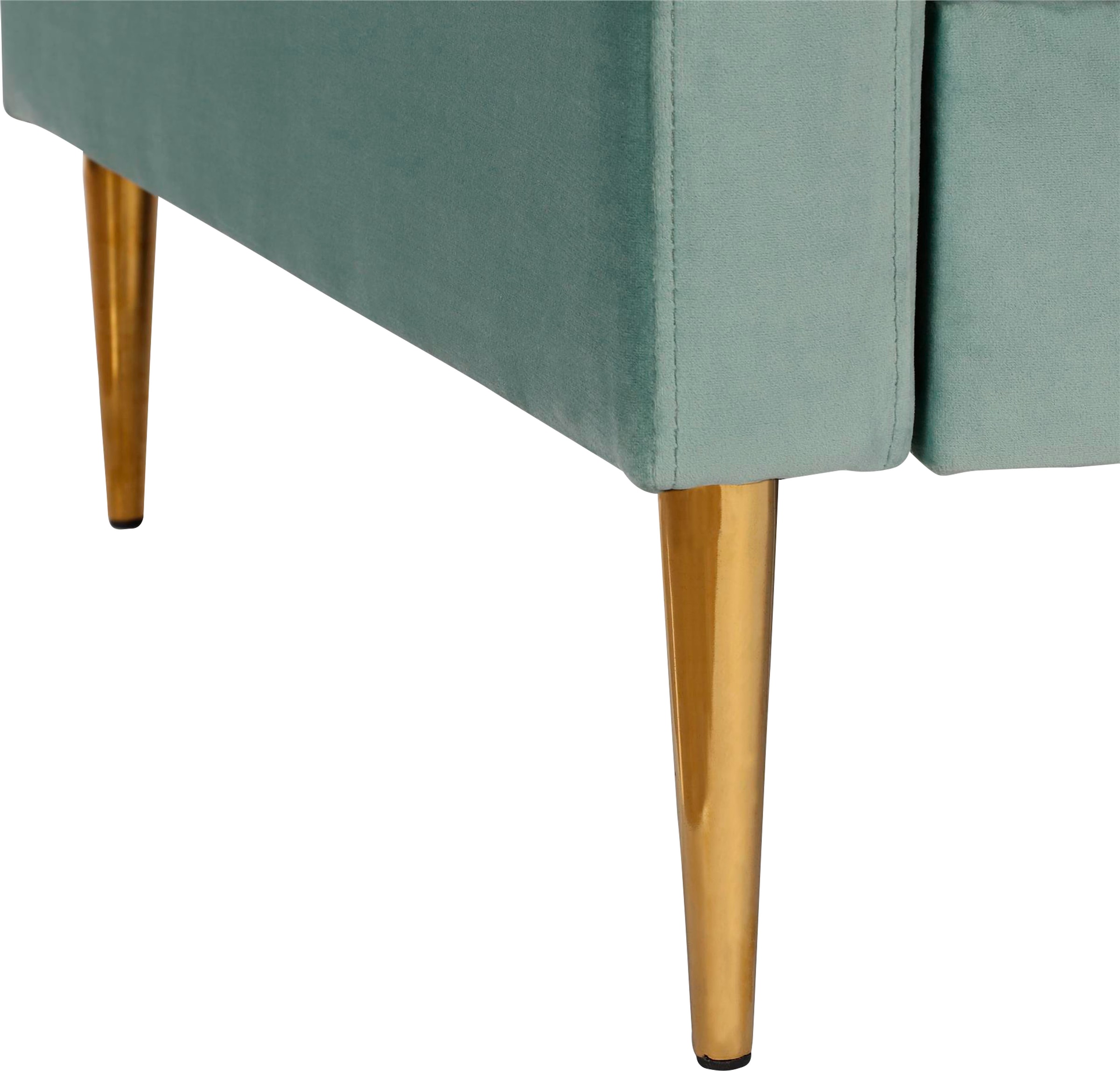 CosmoLiving by Cosmopolitan 3-places »Highland« pflegeleichter Veloursbezug, Sitz und Rücken gepolstert, Sitzhöhe 46cm