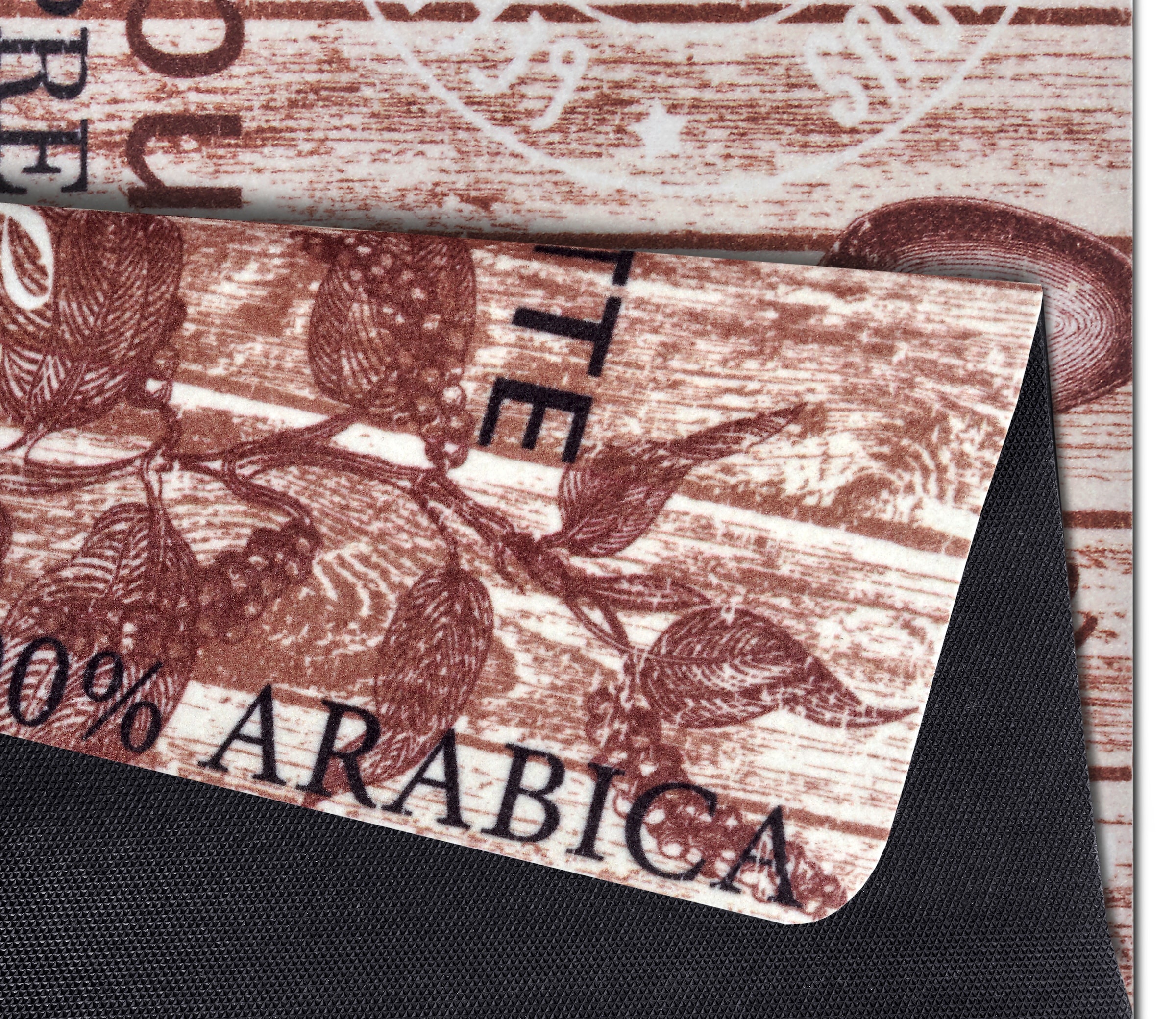 HANSE Home Chemin de cuisine »Delicious Coffee« Rectangulaire 8 mm Höhe Läufer, Rutschfest, Küchenteppich, Küche, Teppich, Pflegeleicht