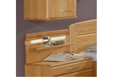 WIEMANN Rehausse d'armoire »Lausanne, Paneel mit Ablage, Massivholz Erle« Set, 2er-Set, 60 x 31 x 13 cm (B/H/T), MADE IN GERMANY, 2 cuis tlg.