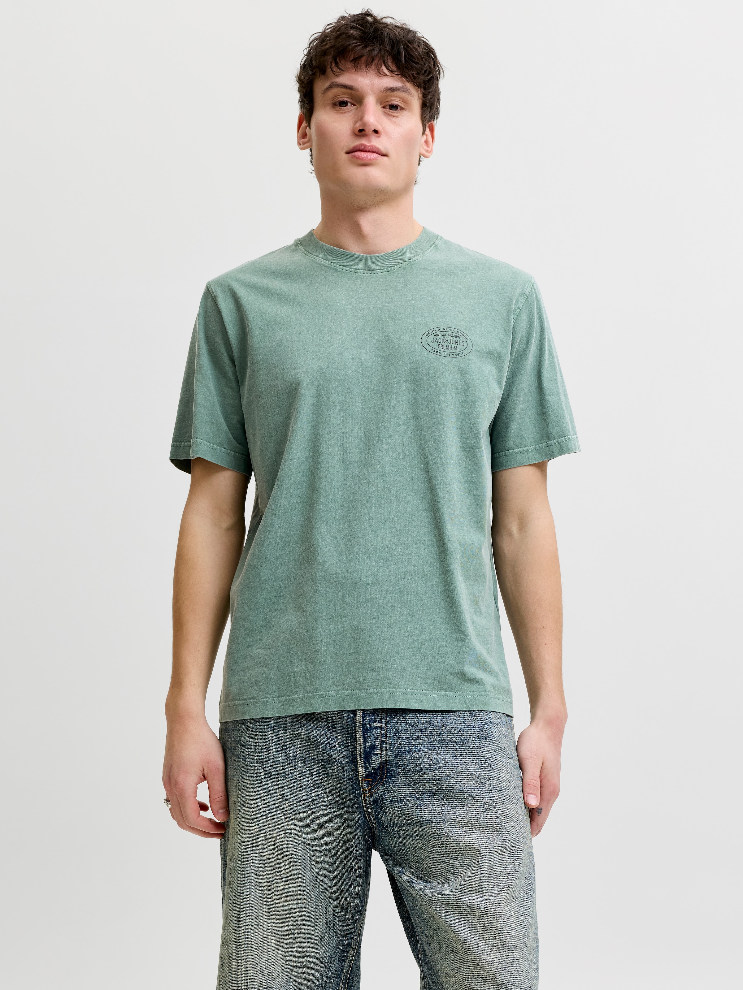 Jack & Jones T-Shirt »JPRBLUFELIX SS TEE« mit Logo Print