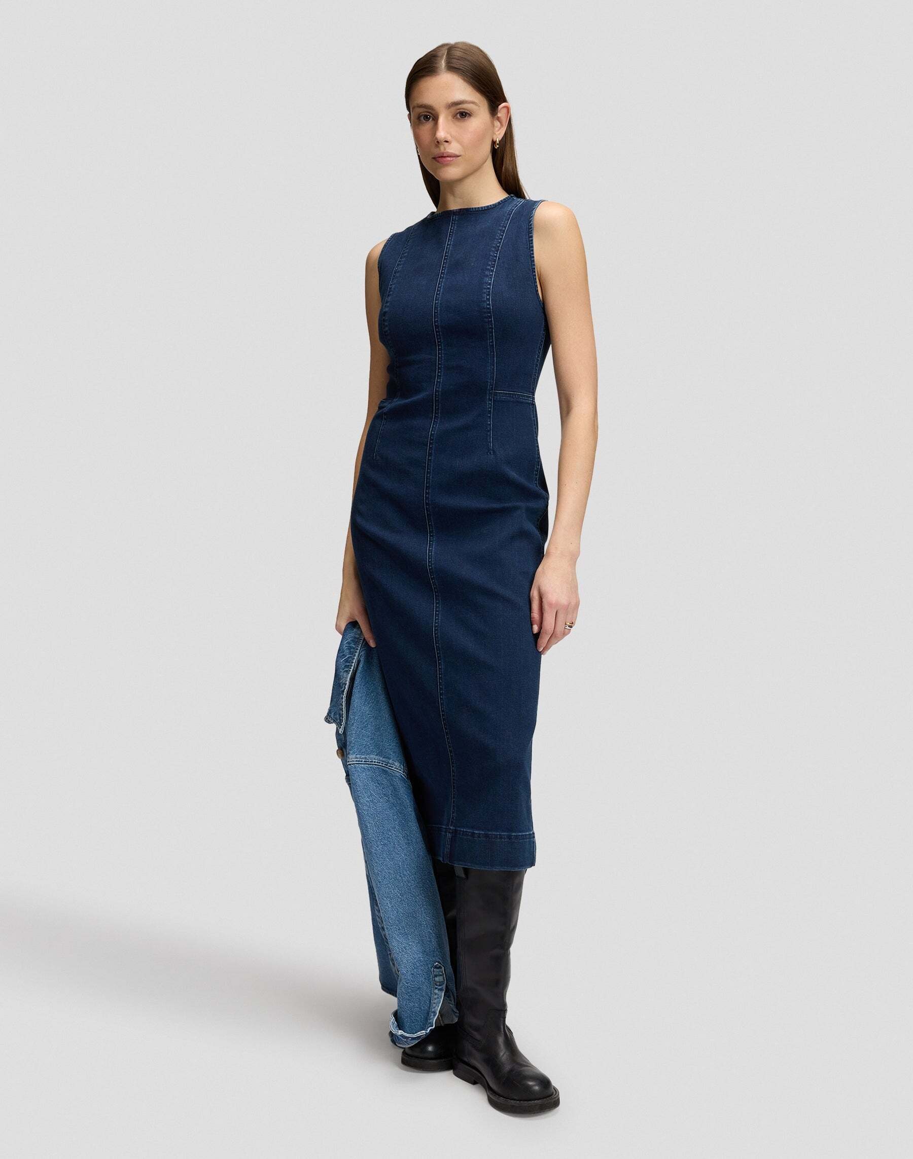 Lee® Robe en jean »Lee Jeanskleid Shaped«