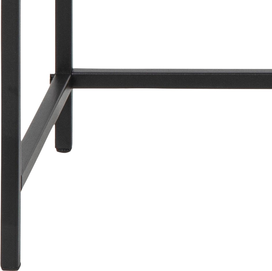 ACTONA GROUP Table console Structure métallique et 1 tablette, largeur 120 cm, autres variantes disponibles