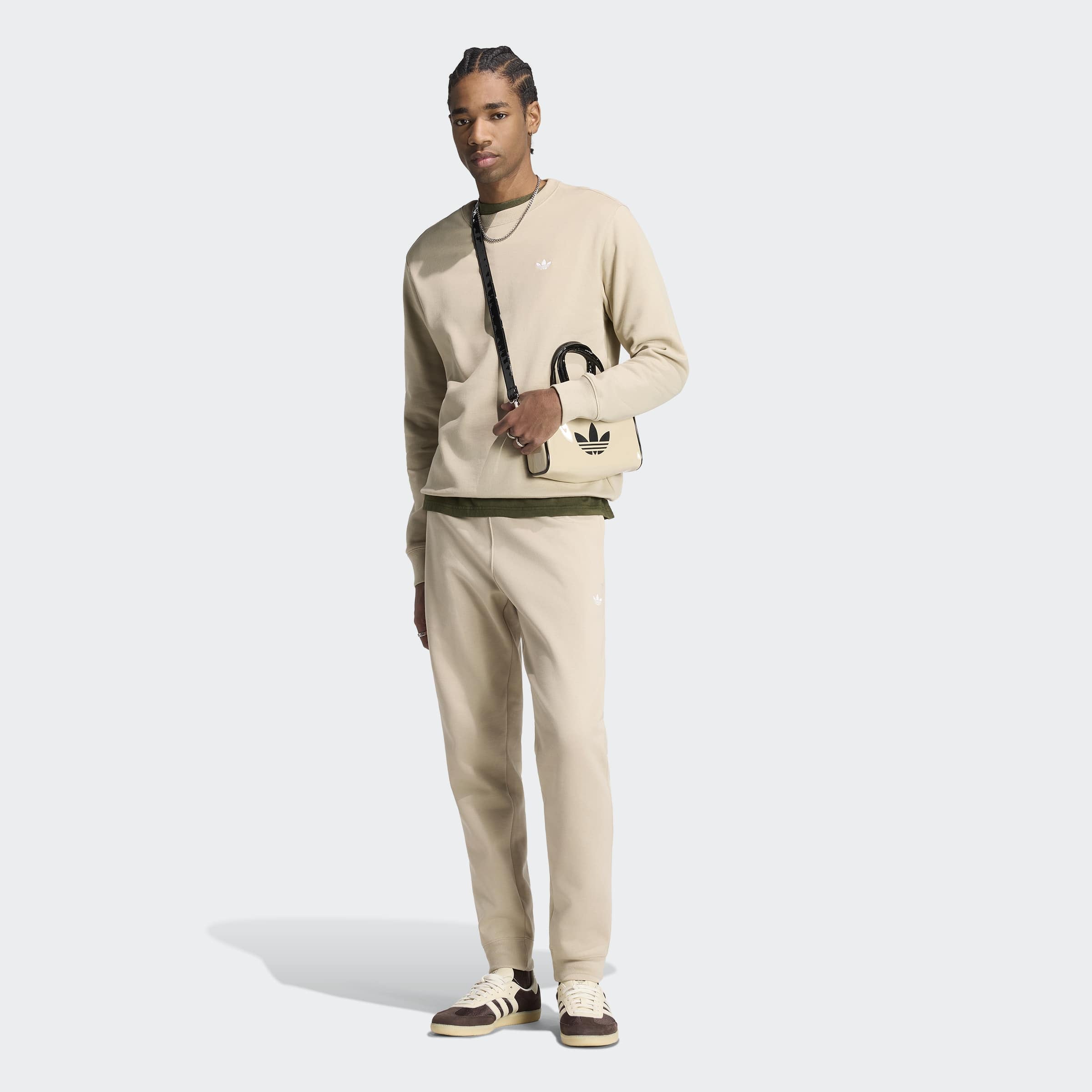 adidas Originals Pantalon de sport »TREFOIL ESSENTIALS«  pour adultes, sans fermeture, en coton, coupe normale