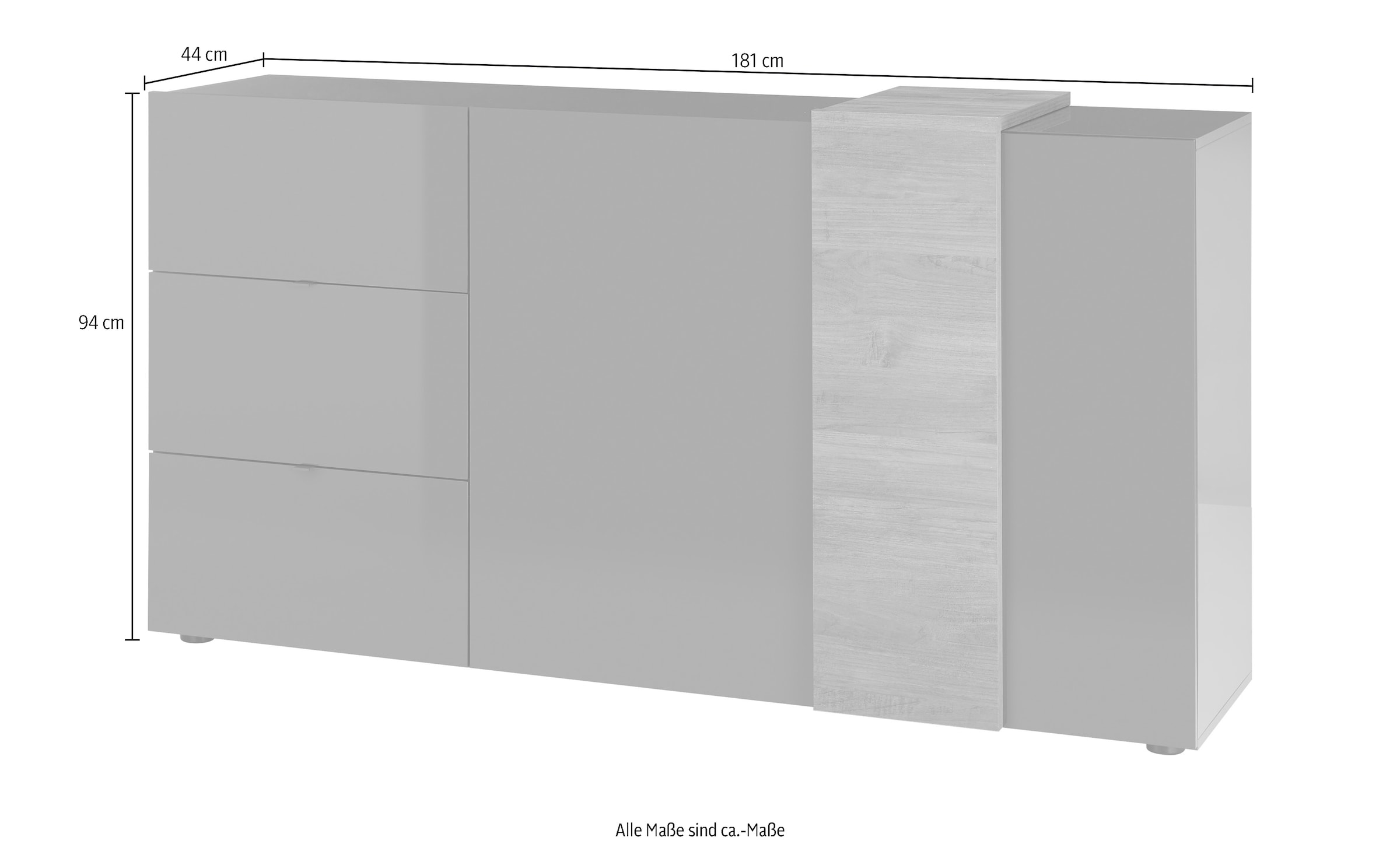MCA furniture Sideboard Breite ca. 181 cm