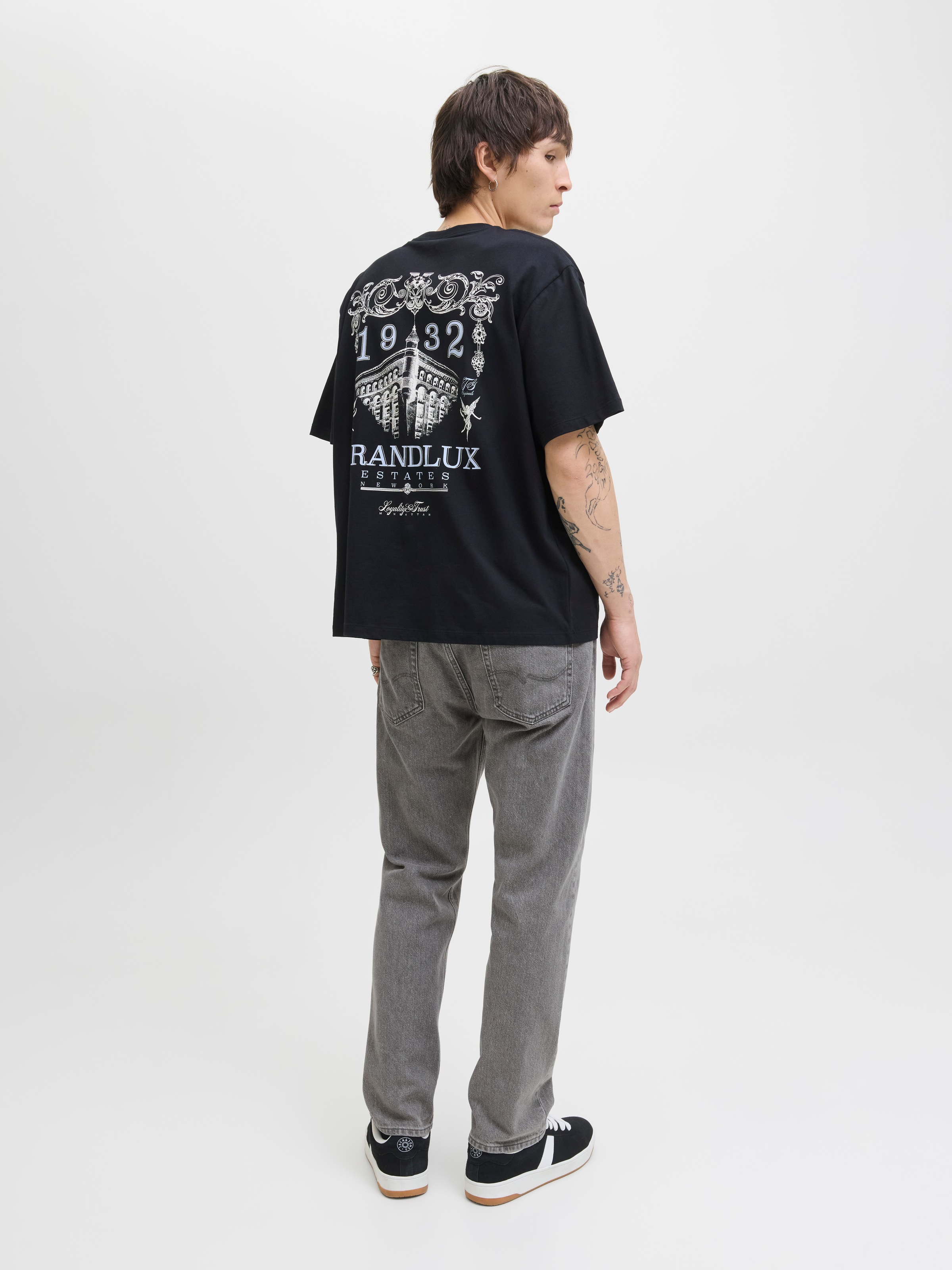 Jack & Jones Relax-fit-Jeans »JJICHRIS JJORIGINAL SQ 735 LN«