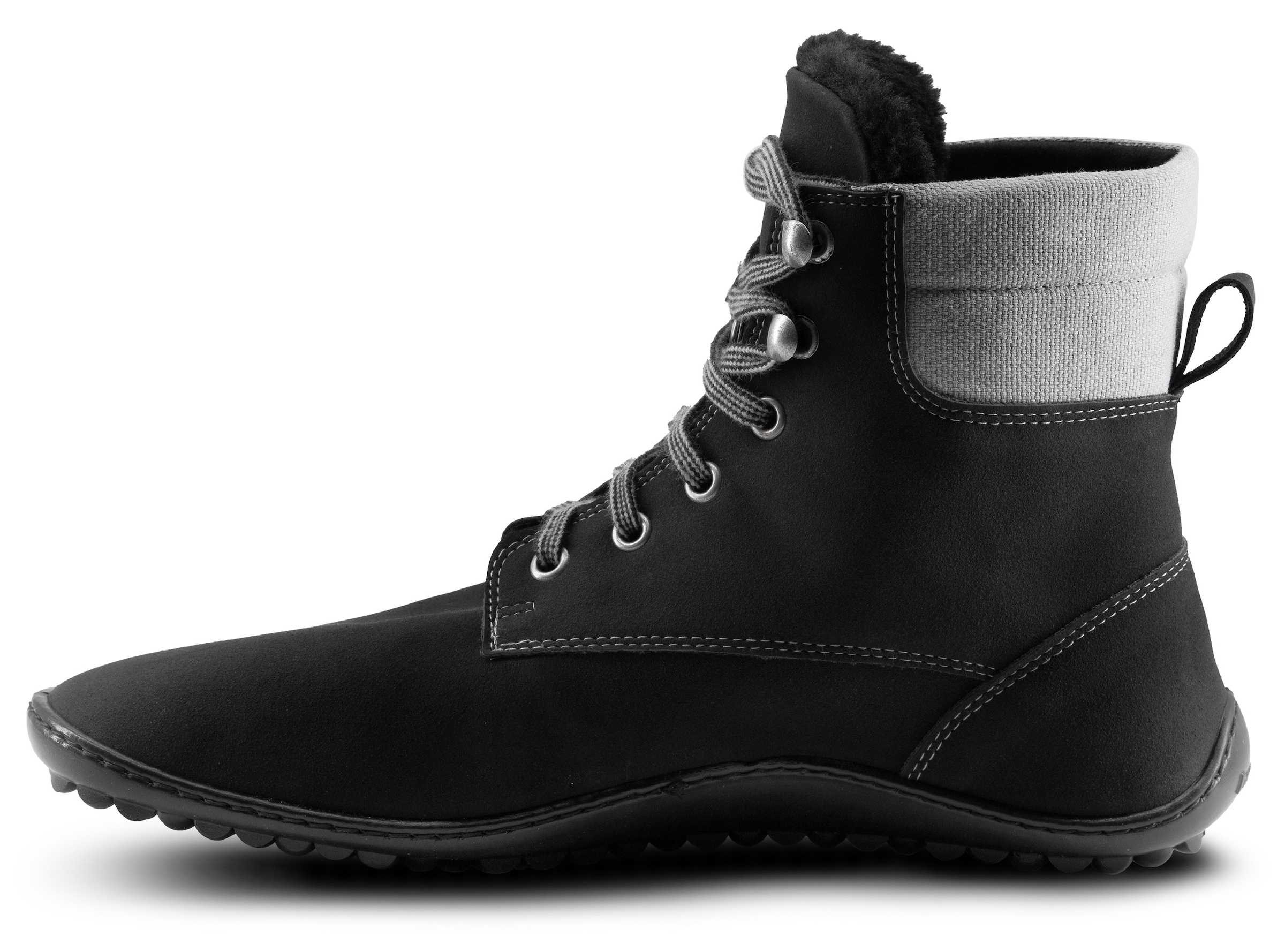 Leguano Barfussschuh »Icebare«  , Bequemschuh, Schnürboots, speziell entwickelte Halbkugel-Sohle