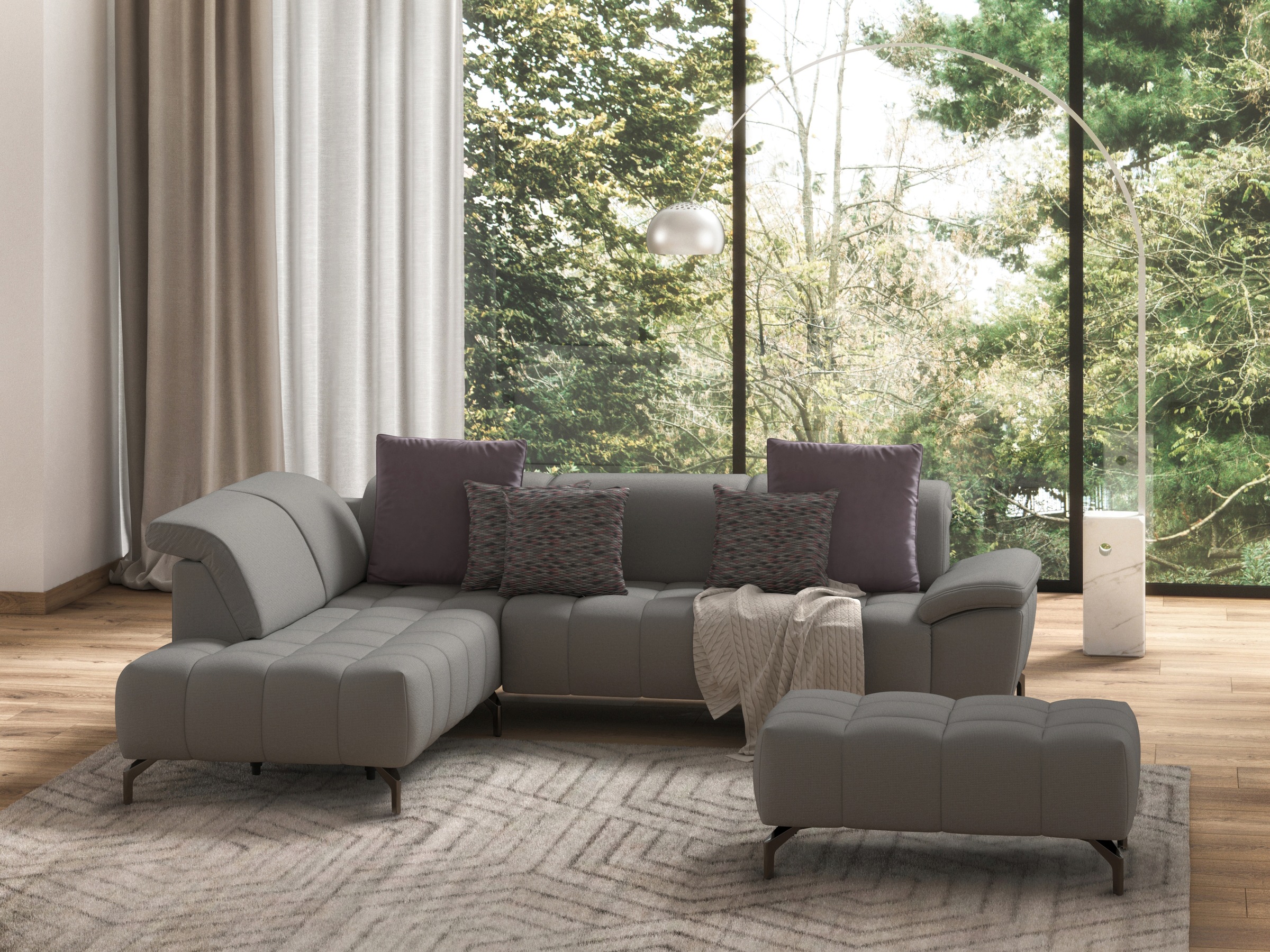 sit&more Tabouret »Cool« mit schwarzen Füssen