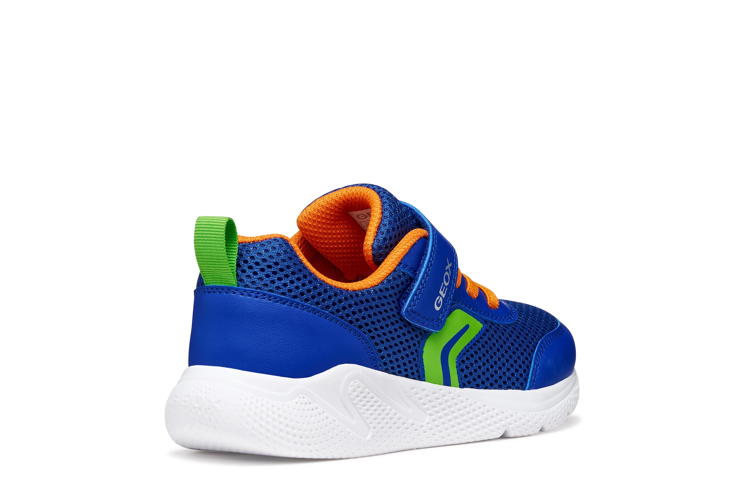 Geox Sneakers »J SPRINTYE BOY«  Chaussure basse avec garnitures colorées, gabarit de taille à télécharger