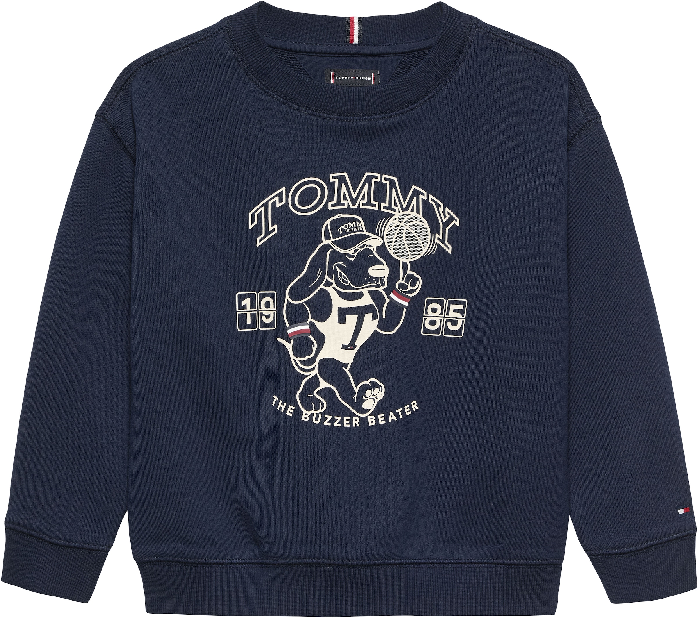 Tommy Hilfiger Sweatshirt »LB PRINTED GRAPHIC SWEATSHIRT«, Kinder bis 16 Jahre, Print, Druck
