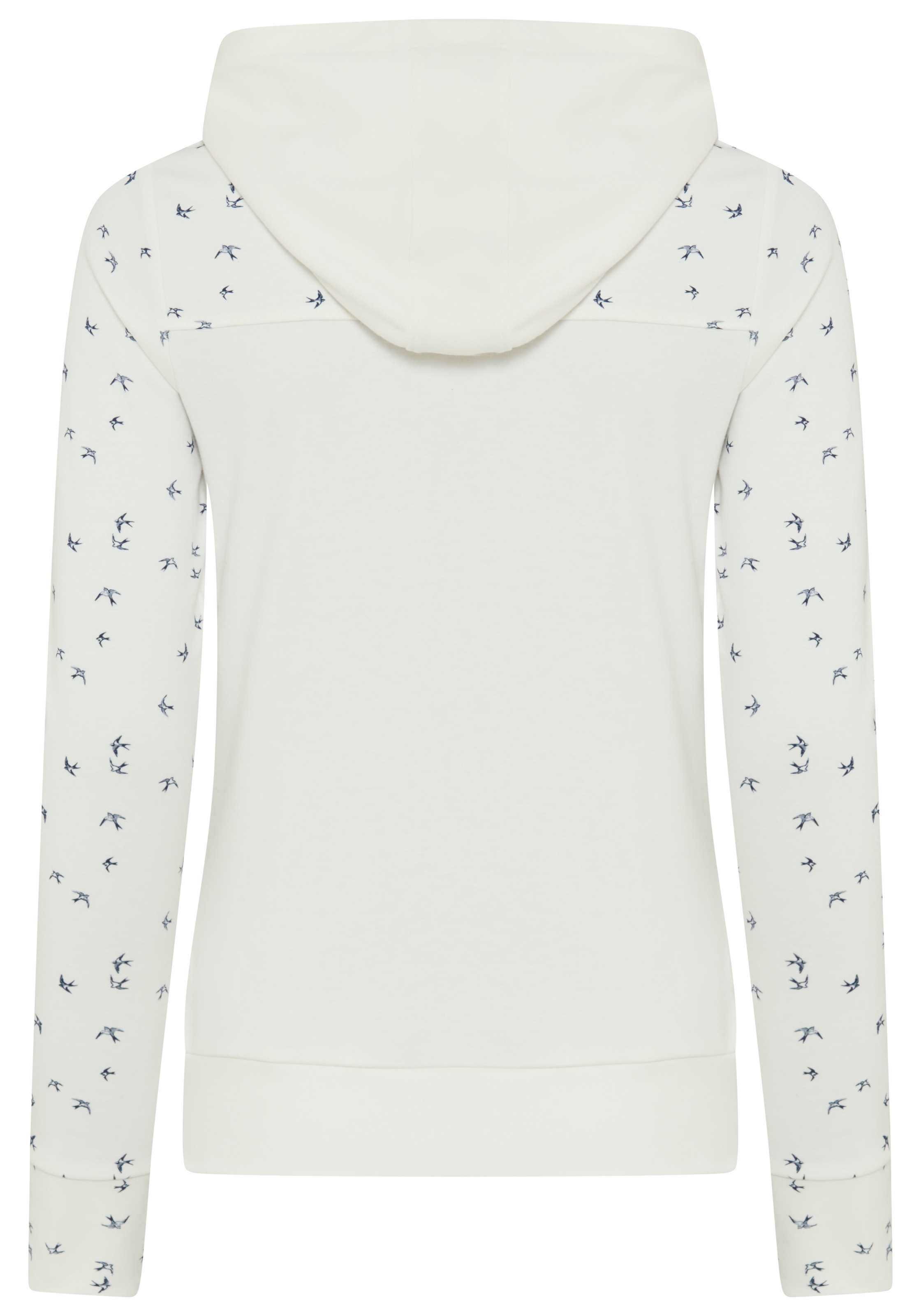 KangaROOS Kapuzensweatjacke mit filigranem Print
