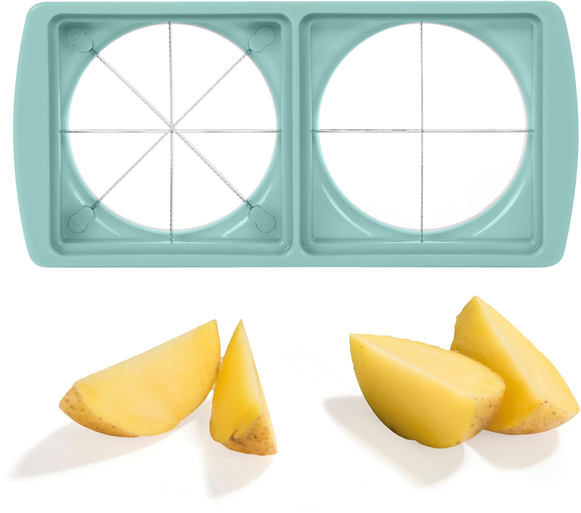 Genius Hachoir »Nicer Dicer Fusion Set 13-tlg.« Einfach, praktisch, sicher und platzsparend!