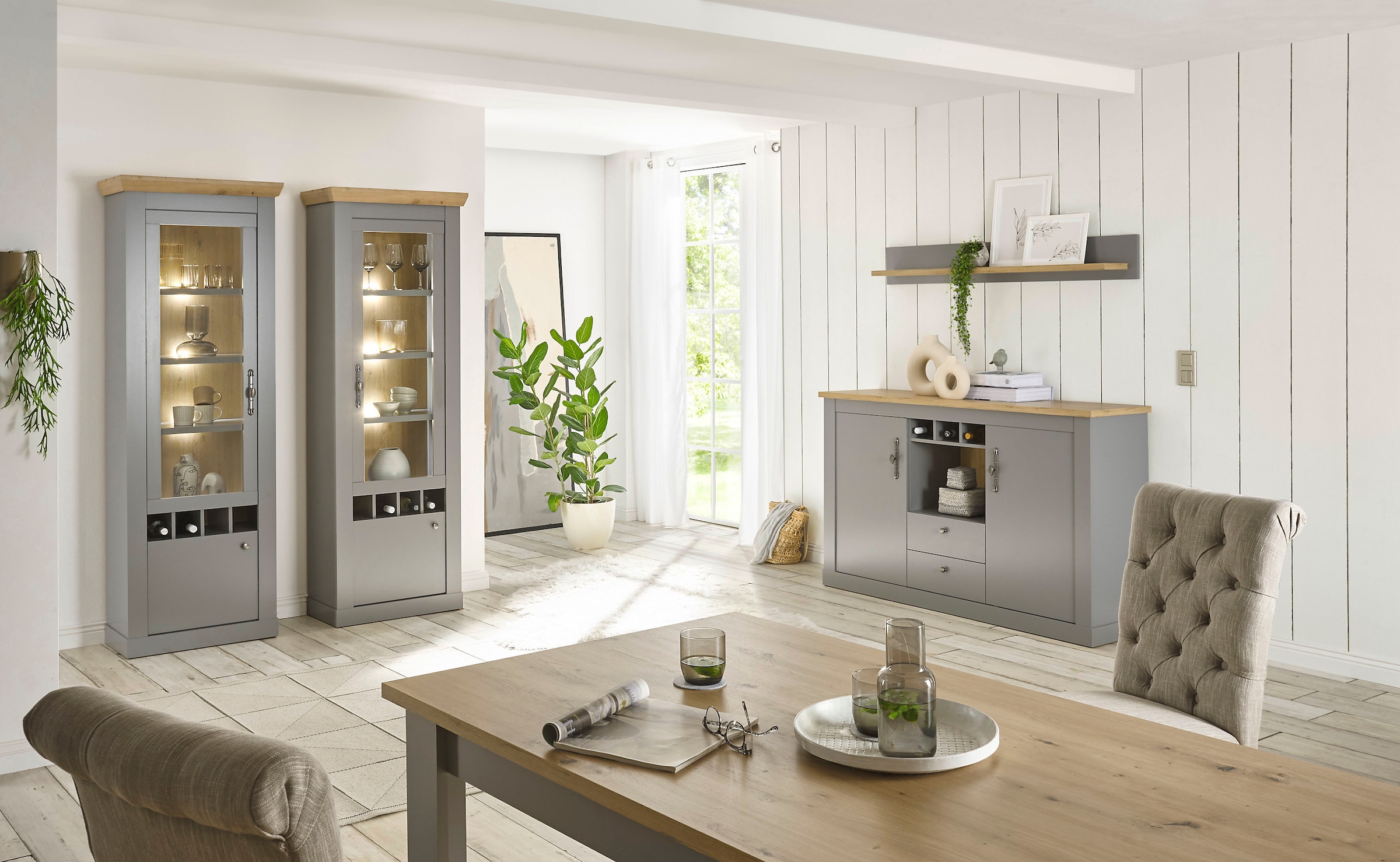 Home affaire Wohnwand »Chambord« 4 Stk. tlg.