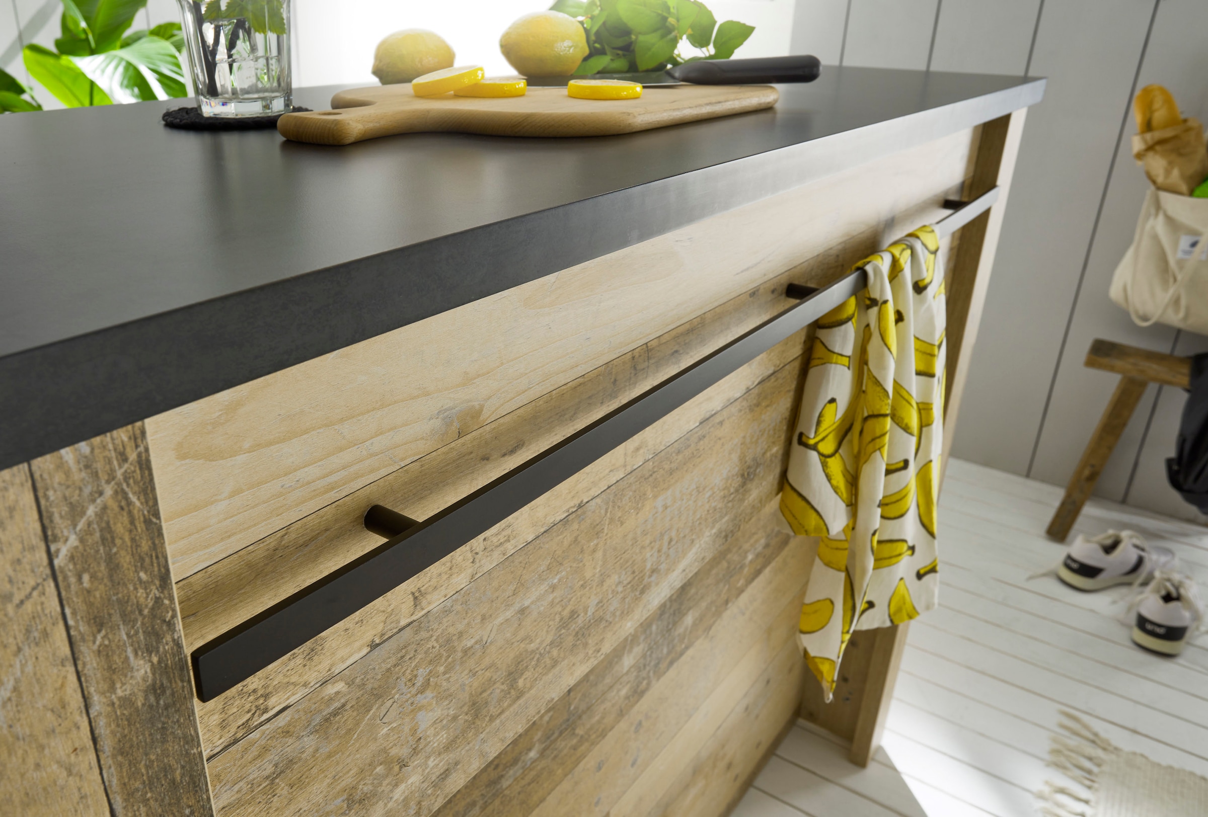 Home affaire Kitchenette »Sherwood« largeur 131 cm, sans appareils électriques