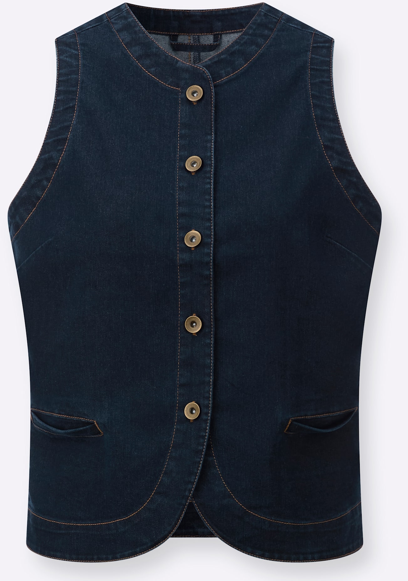 Inspirationen Gilet en jean