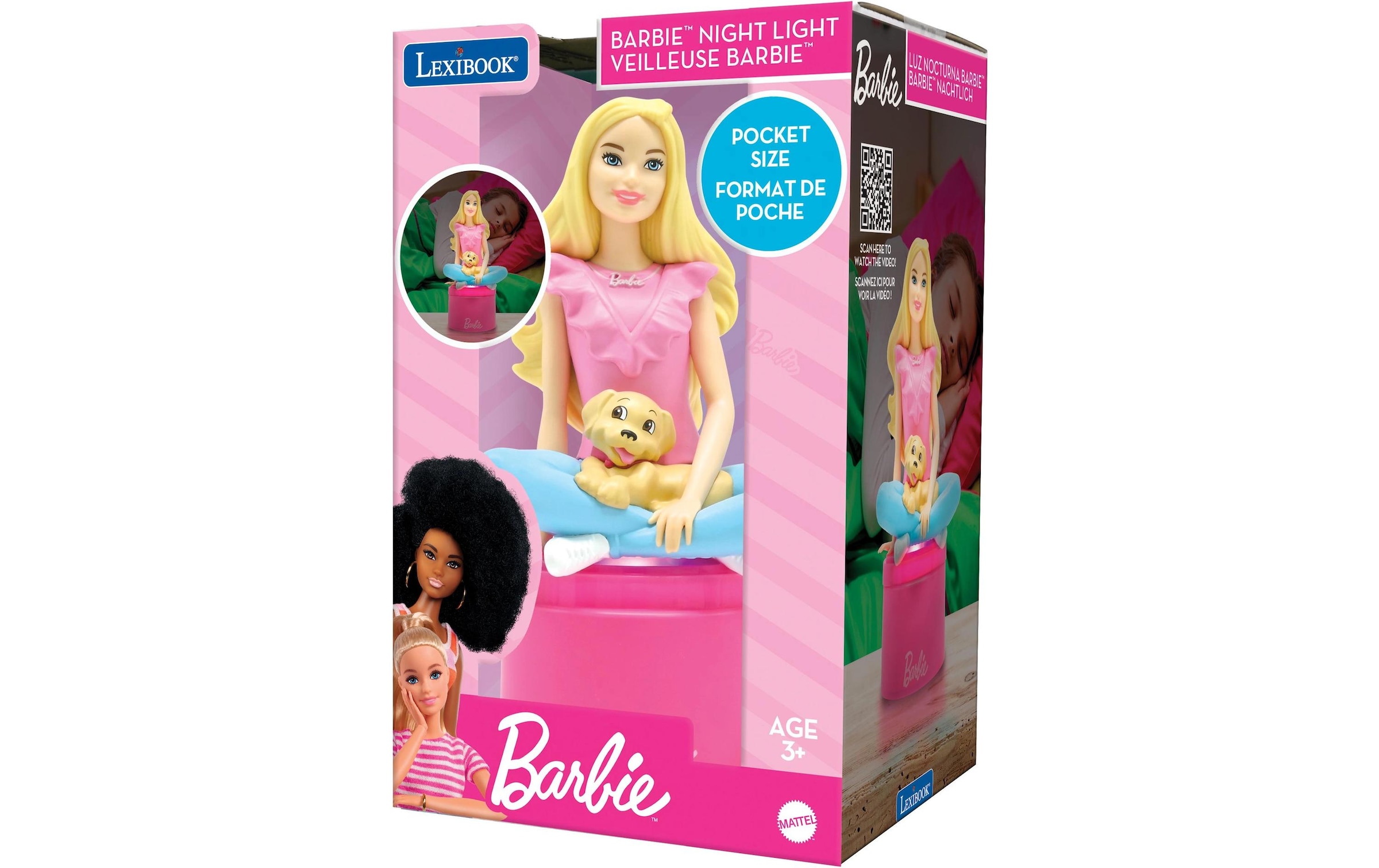 Lexibook® Veilleuse »Barbie 3D design colour«